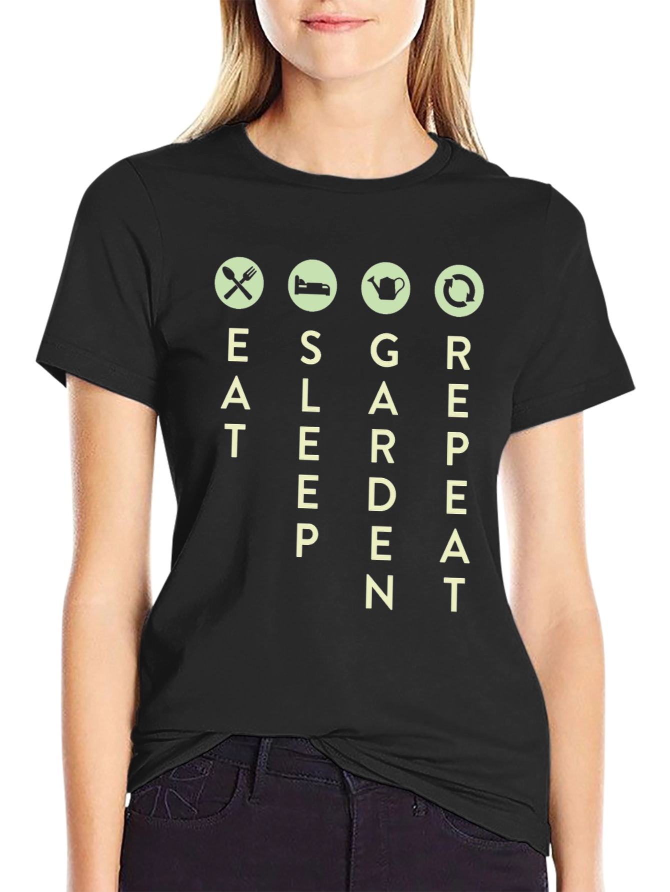 Eat Sleep Garden Repeat T-Shirt