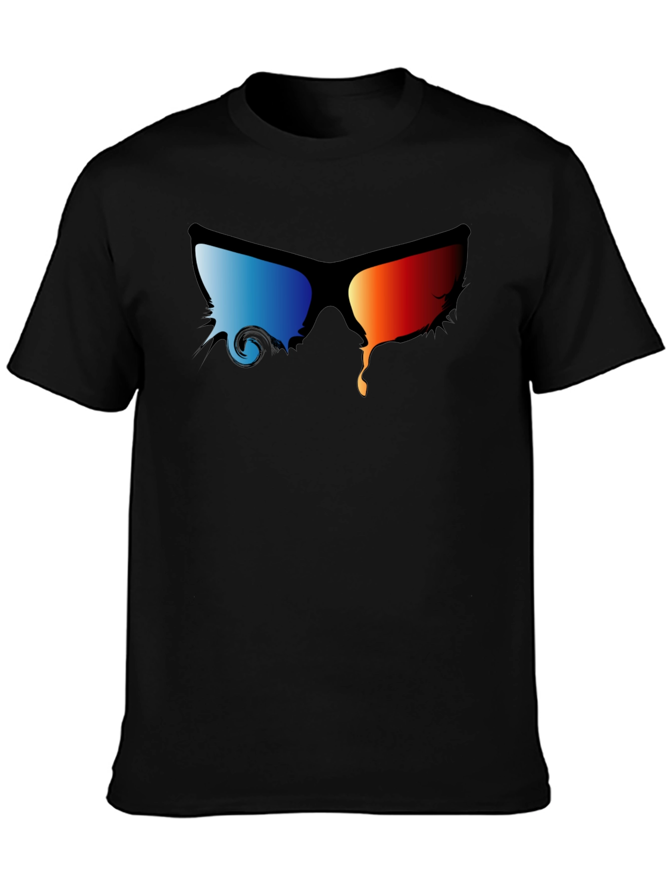Cool Melting Sunglasses Graphic T-Shirt