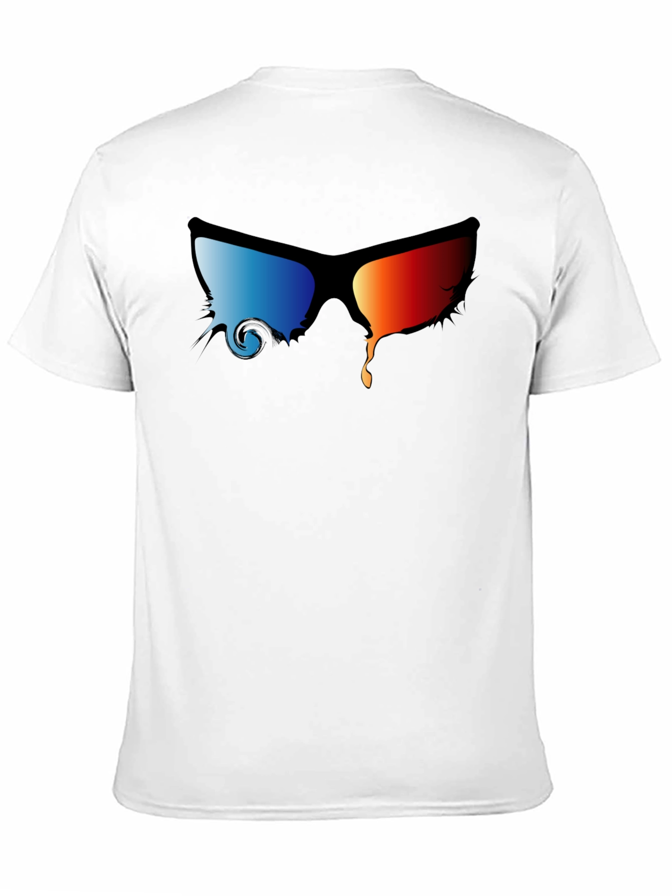 Cool Melting Sunglasses Graphic T-Shirt