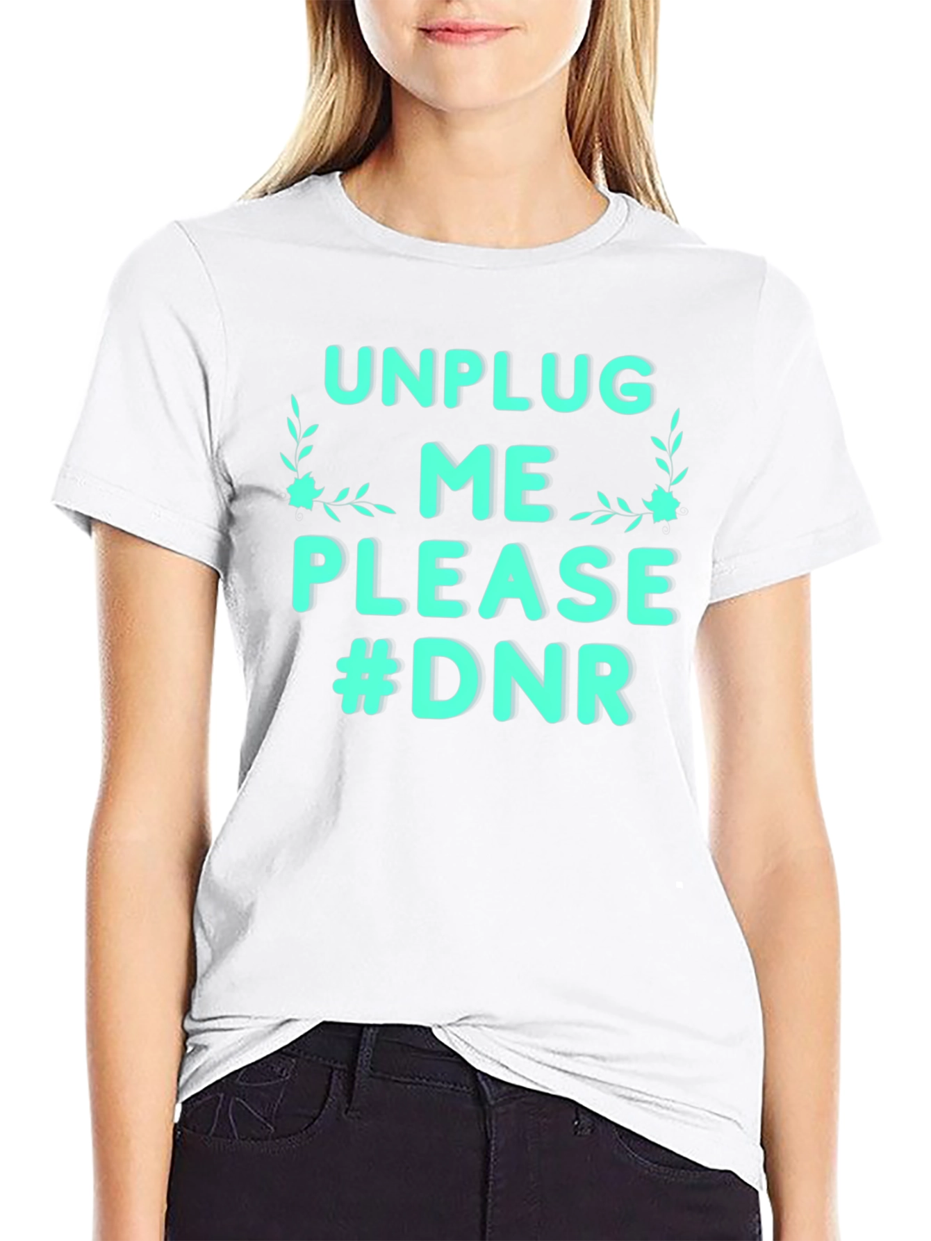 Unplug Me Please #DNR Graphic Tee