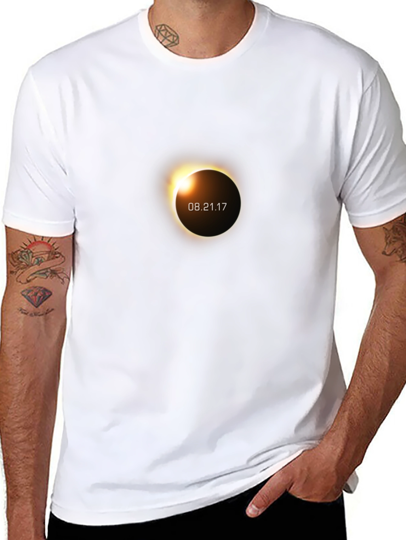 Total Solar Eclipse 08.21.17 Black T-Shirt