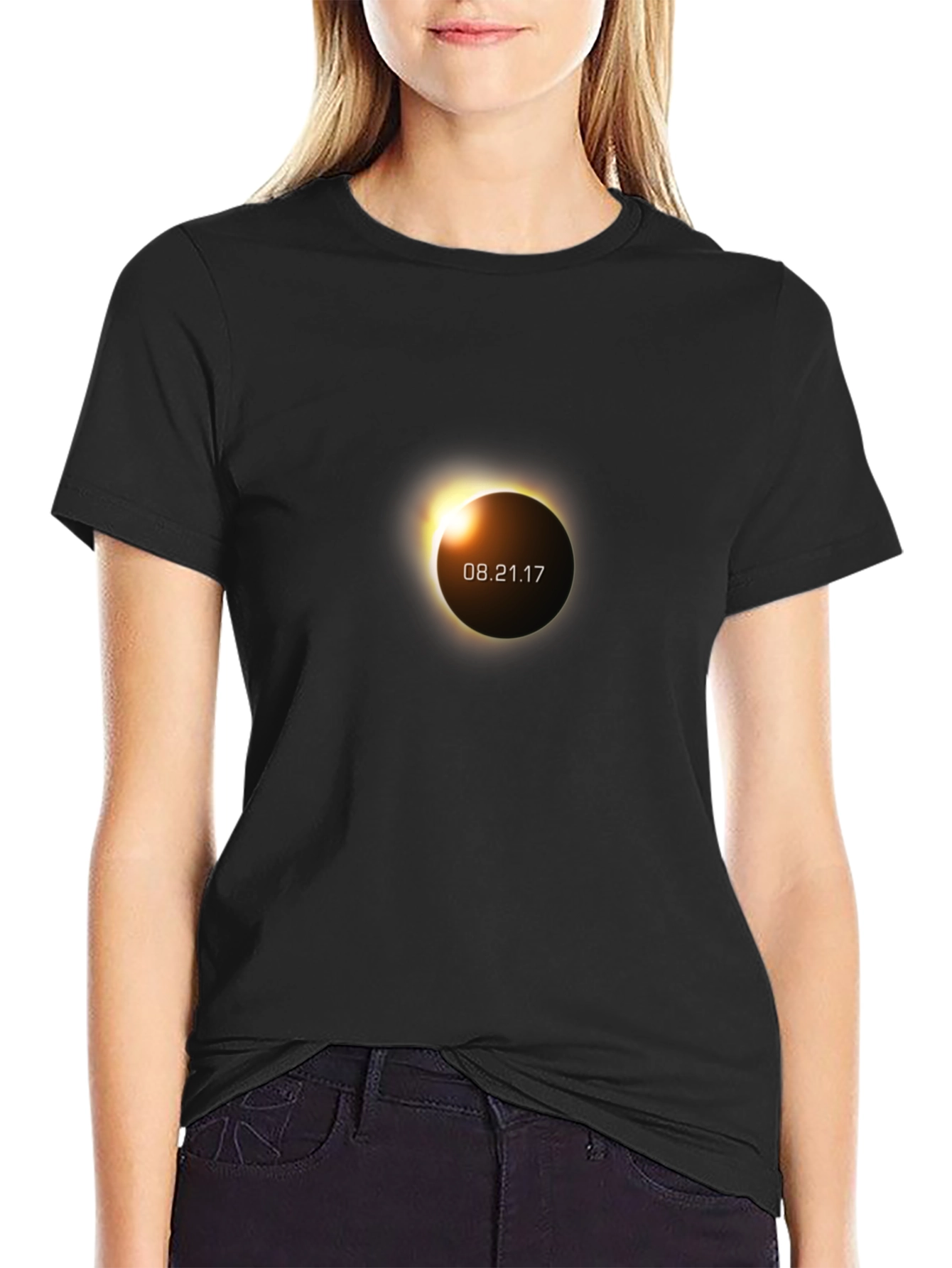 Total Solar Eclipse 08.21.17 Black T-Shirt