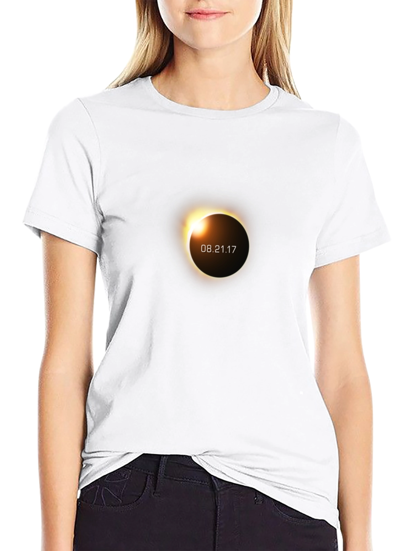 Total Solar Eclipse 08.21.17 Black T-Shirt