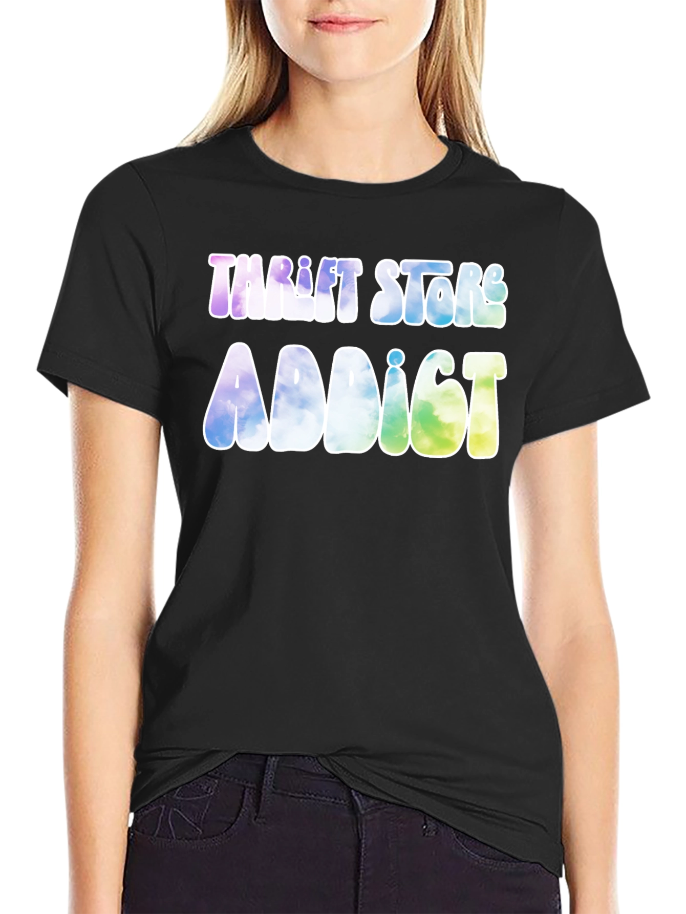 Thrift Store Addict Graphic Tee