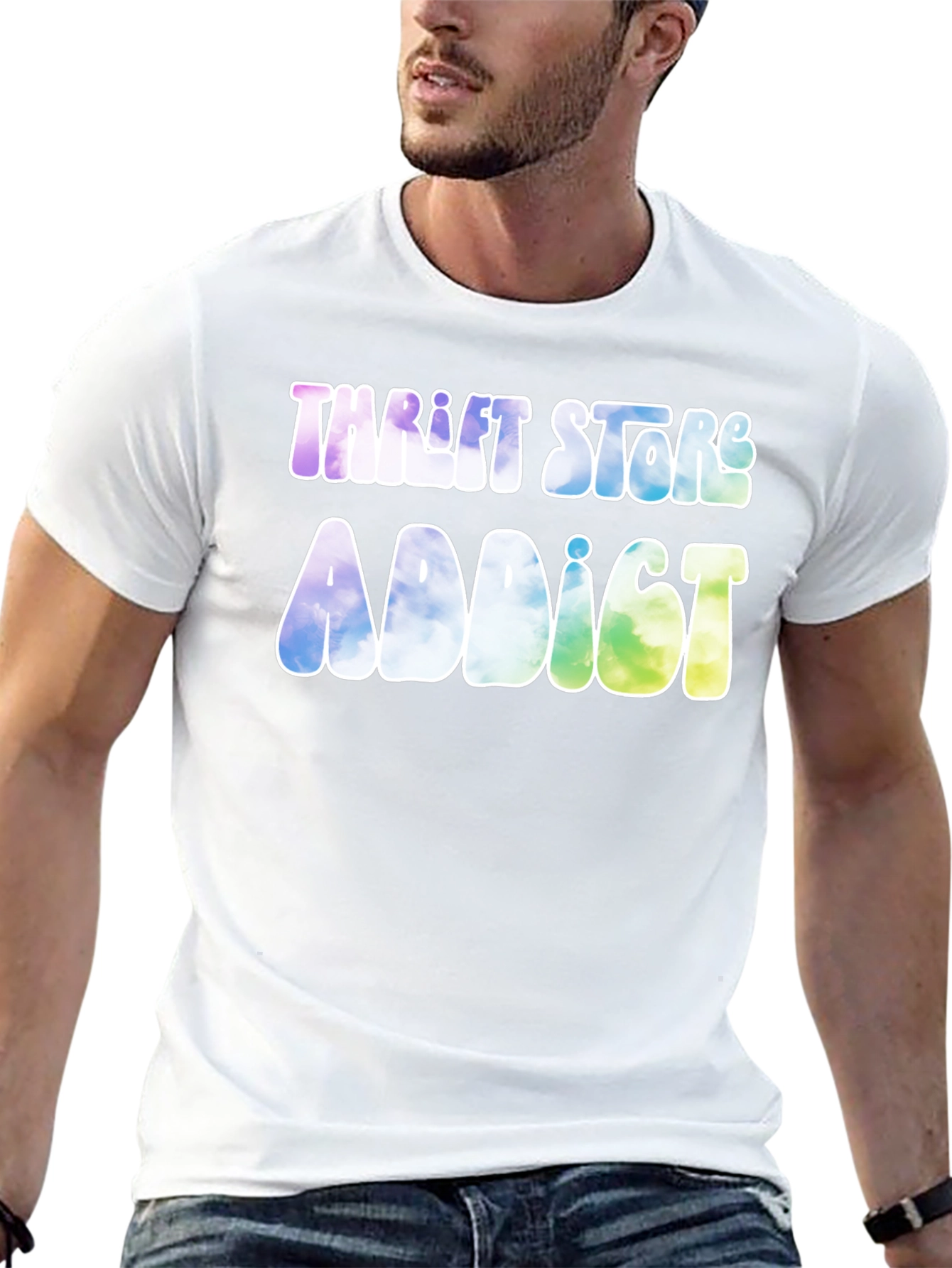 Thrift Store Addict Graphic Tee
