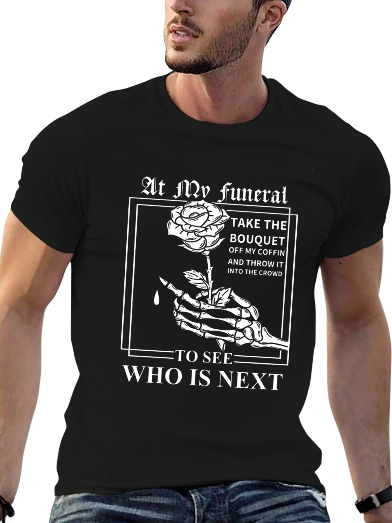 At My Funeral Graphic T-Shirt