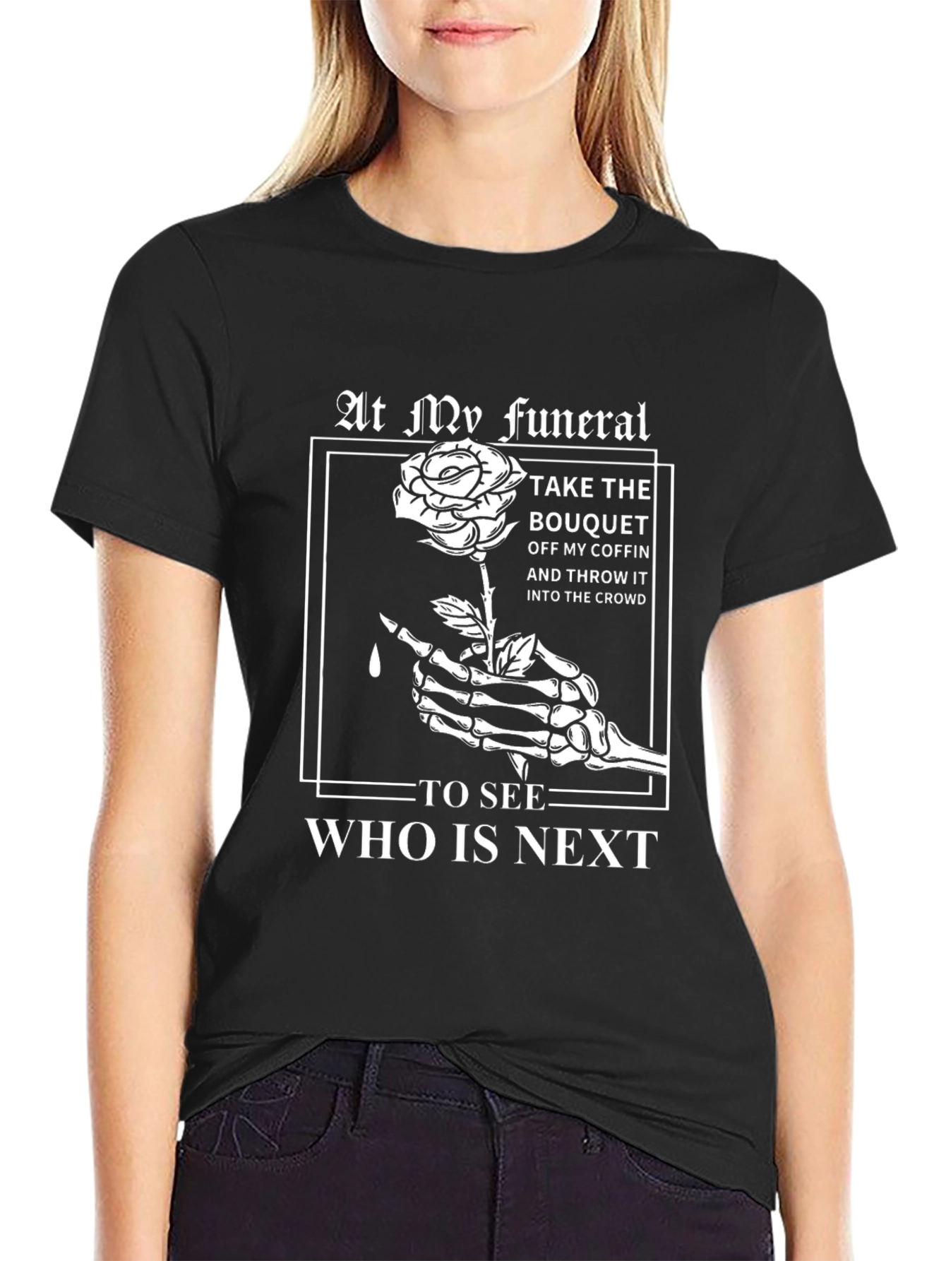 At My Funeral Graphic T-Shirt