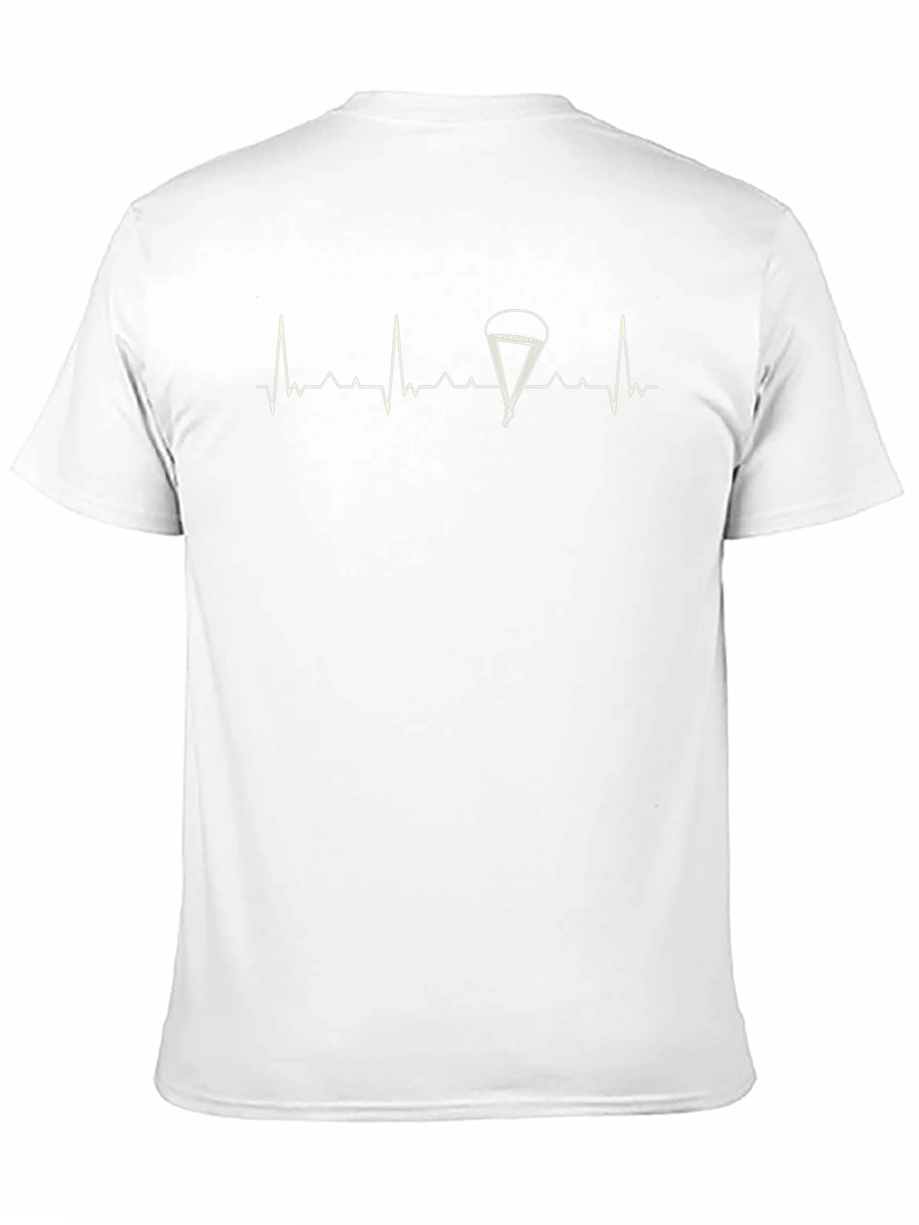 Parachute Heartbeat T-Shirt - Skydiving Life