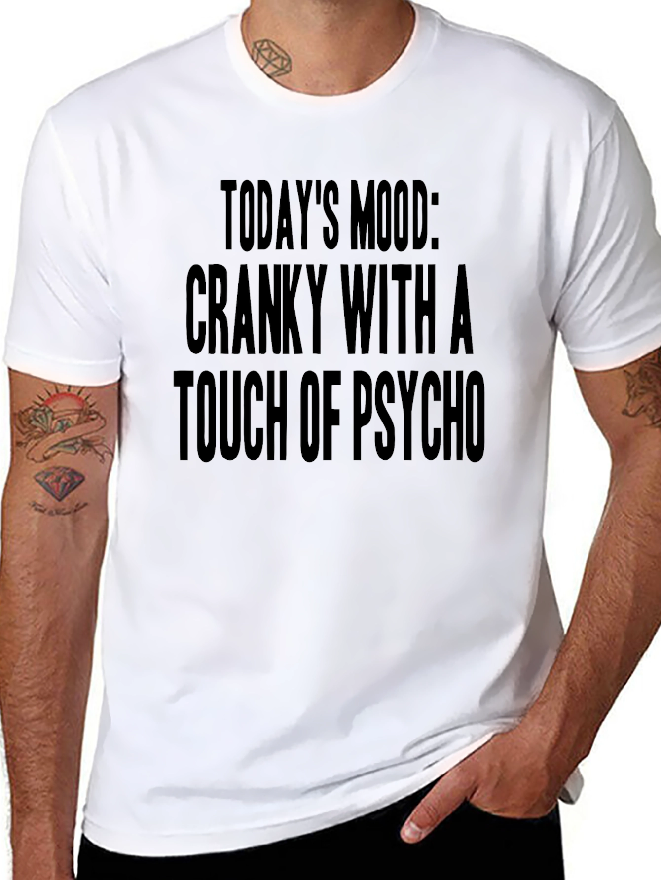 Cranky with a Touch of Psycho Graphic Tee