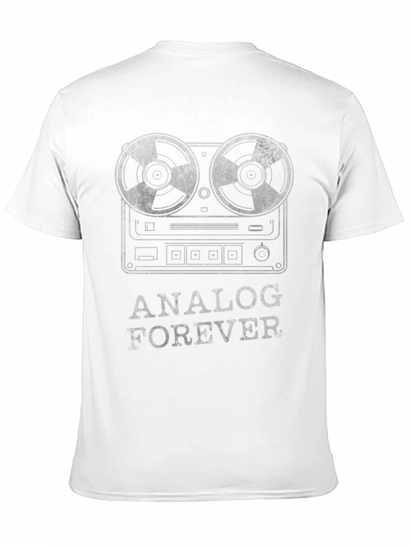 Analog Forever T-Shirt - Retro Music Lover Tee