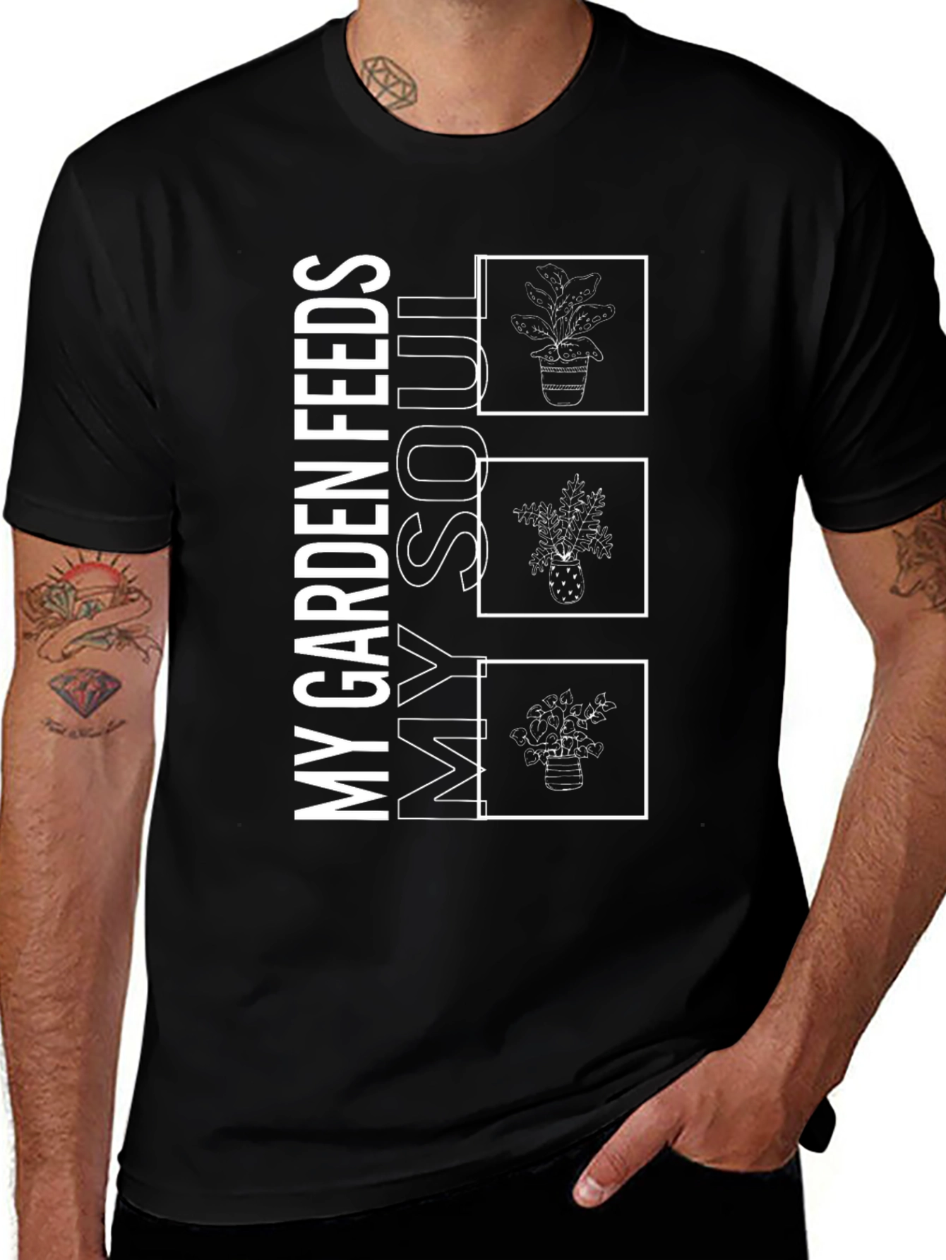 My Garden Feeds My Soul Graphic Tee