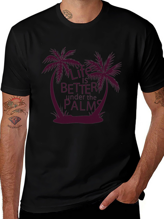 Life is Better Under the Palms Graphic Tee