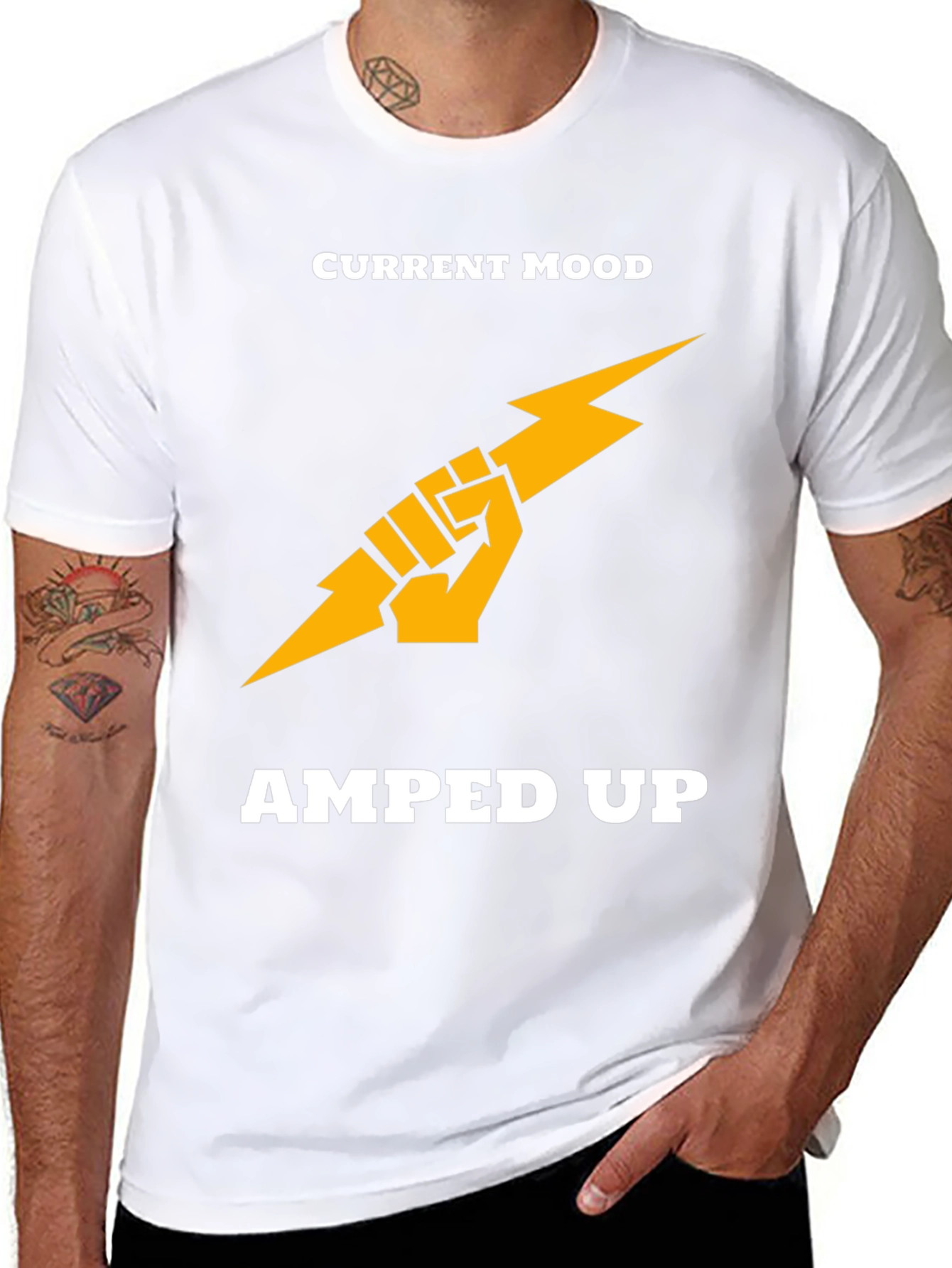 Amped Up T-Shirt - Electric Energy Tee