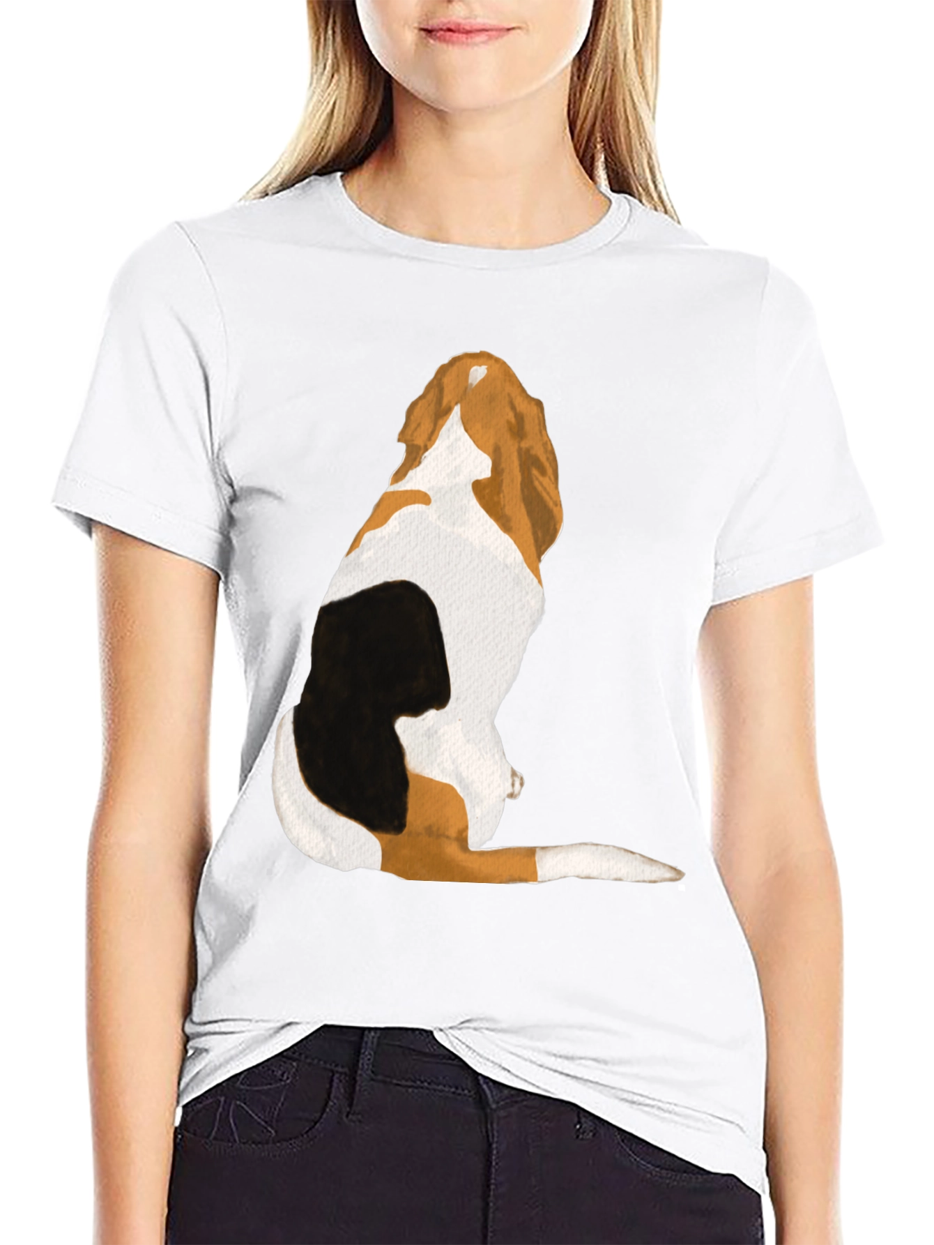 Dog Breed Tee: Canine Back Design