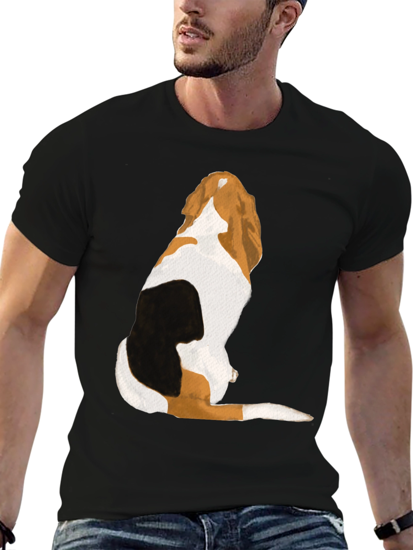 Dog Breed Tee: Canine Back Design