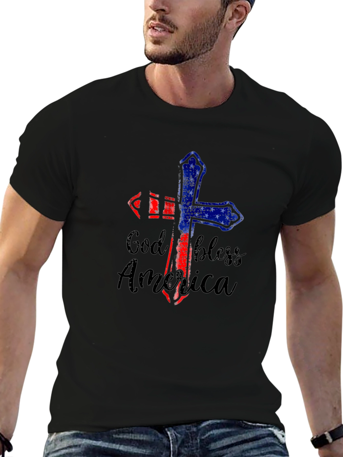 God Bless America Patriotic T-Shirt