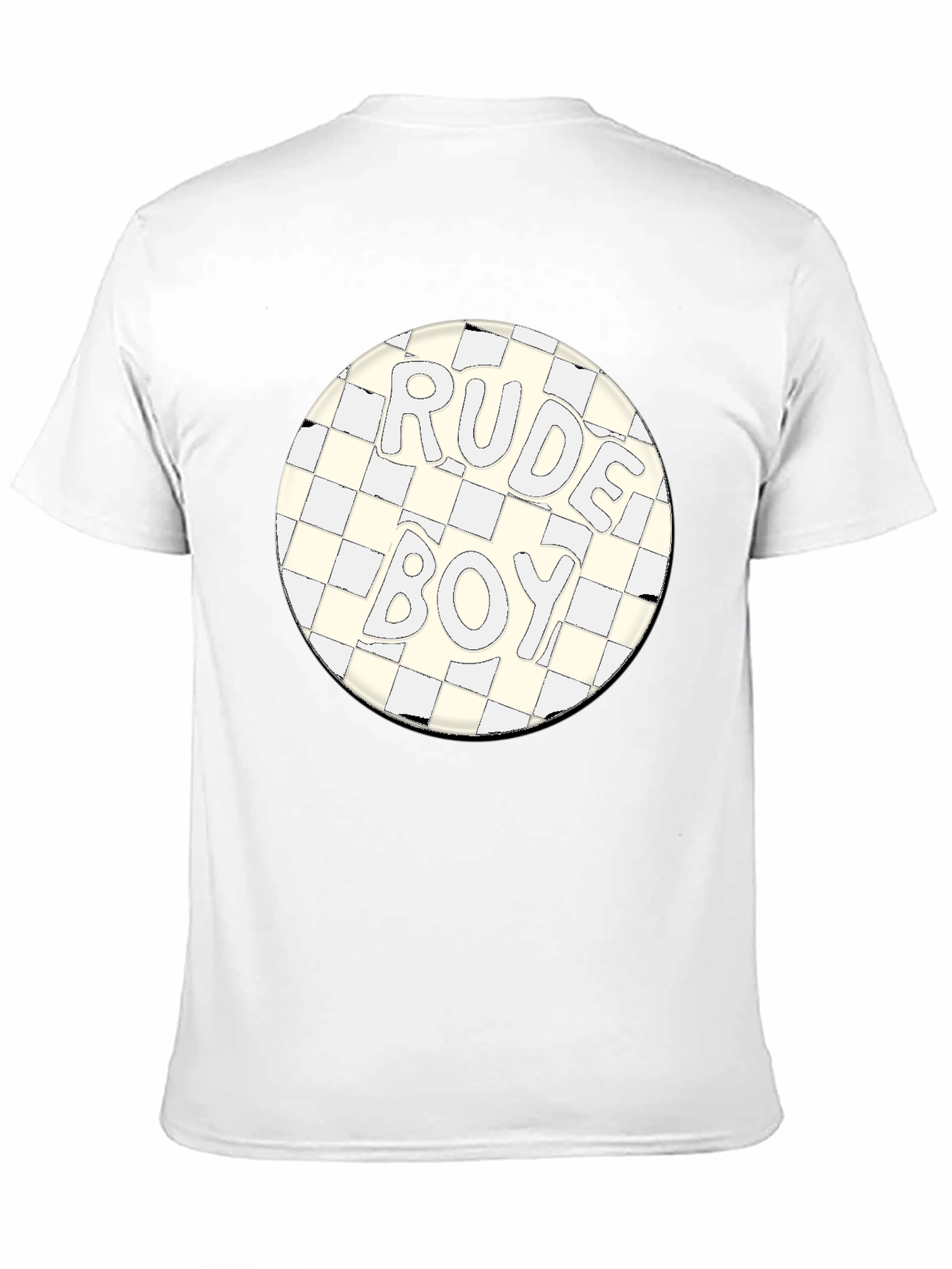 Rude Boy Graphic Black T-Shirt