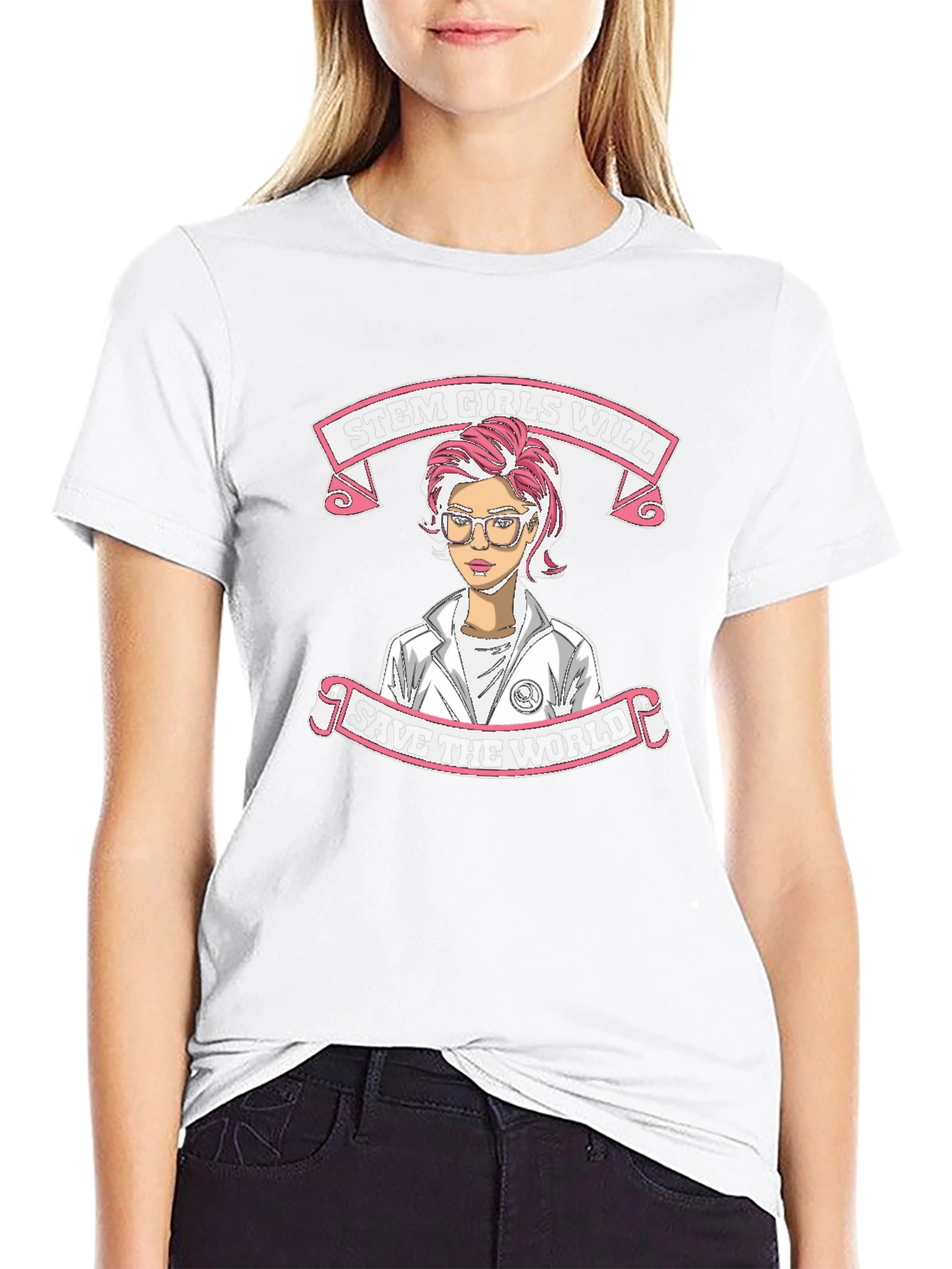 STEM Girls Will Save The World T-Shirt