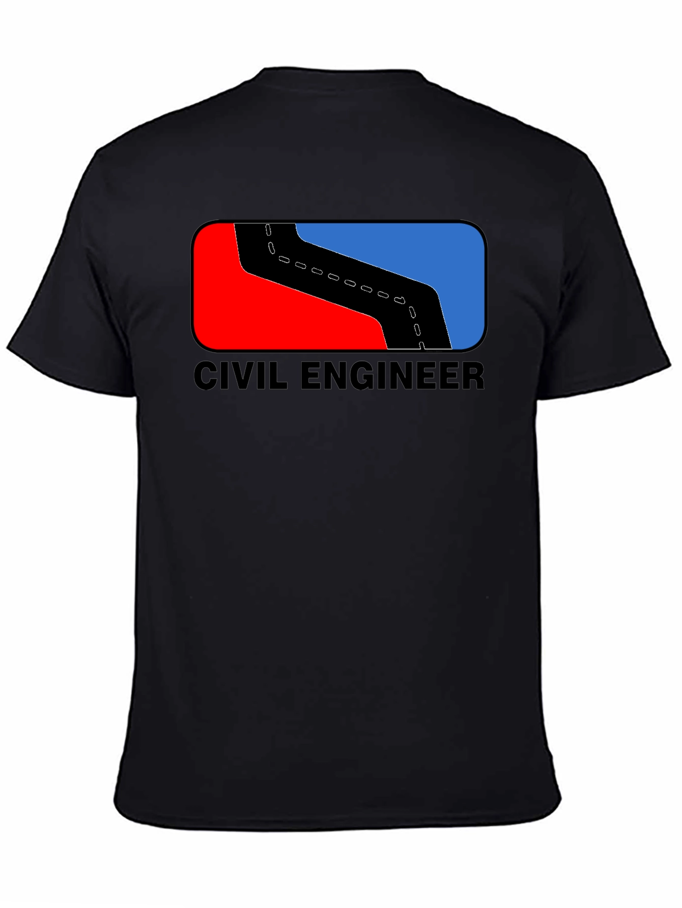 Civil Engineer T-Shirt Road Design
