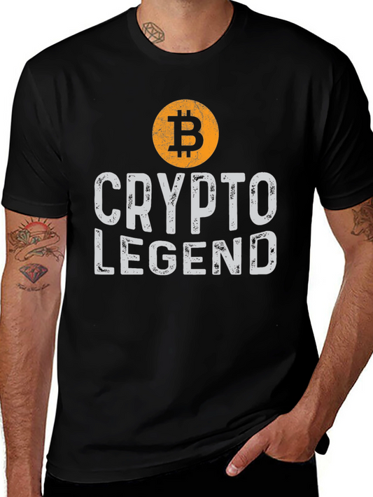 Crypto Legend T-Shirt - Bitcoin Design