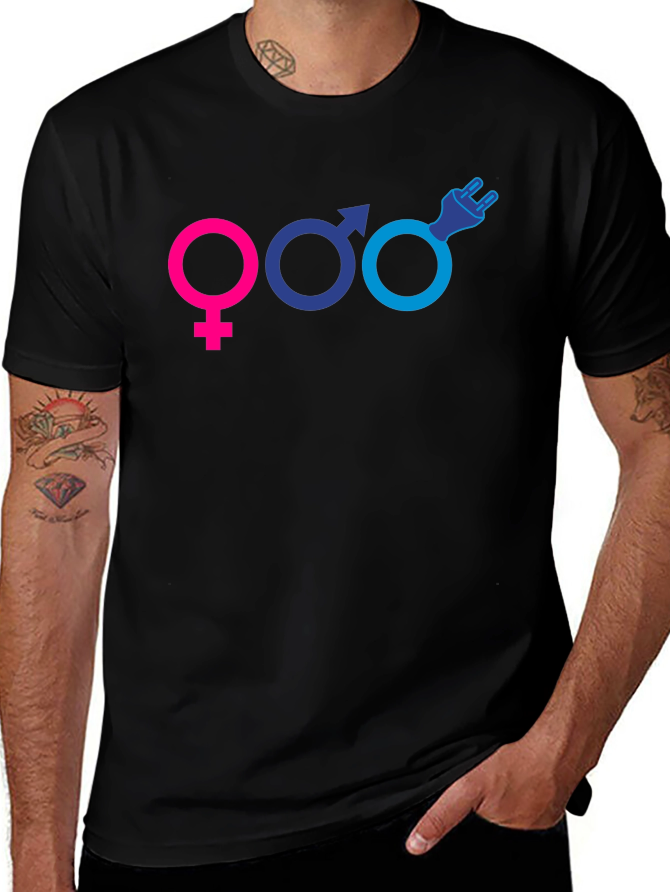Electrified Gender Graphic Tee