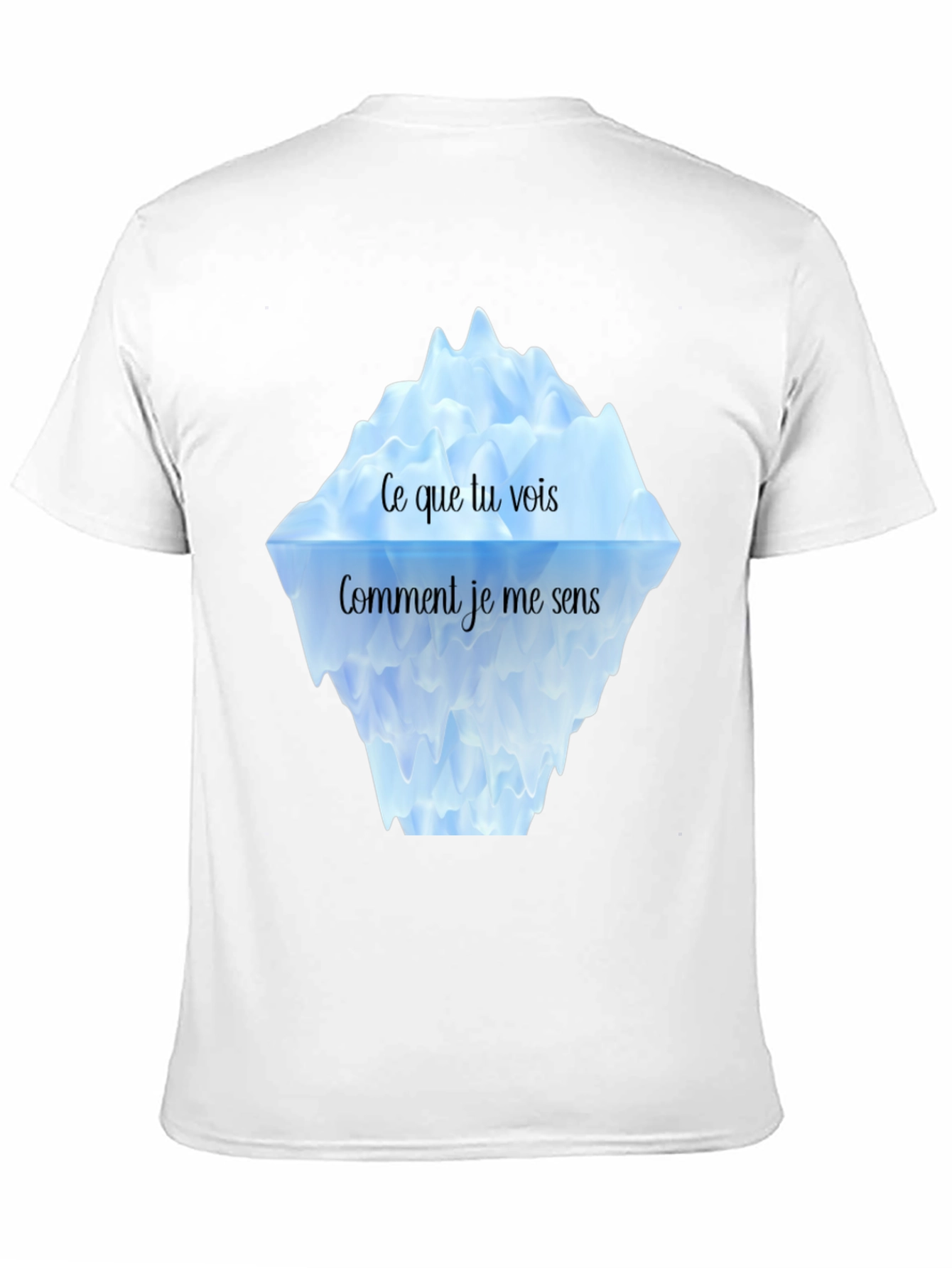 Iceberg Graphic Tee - Ce Que Tu Vois