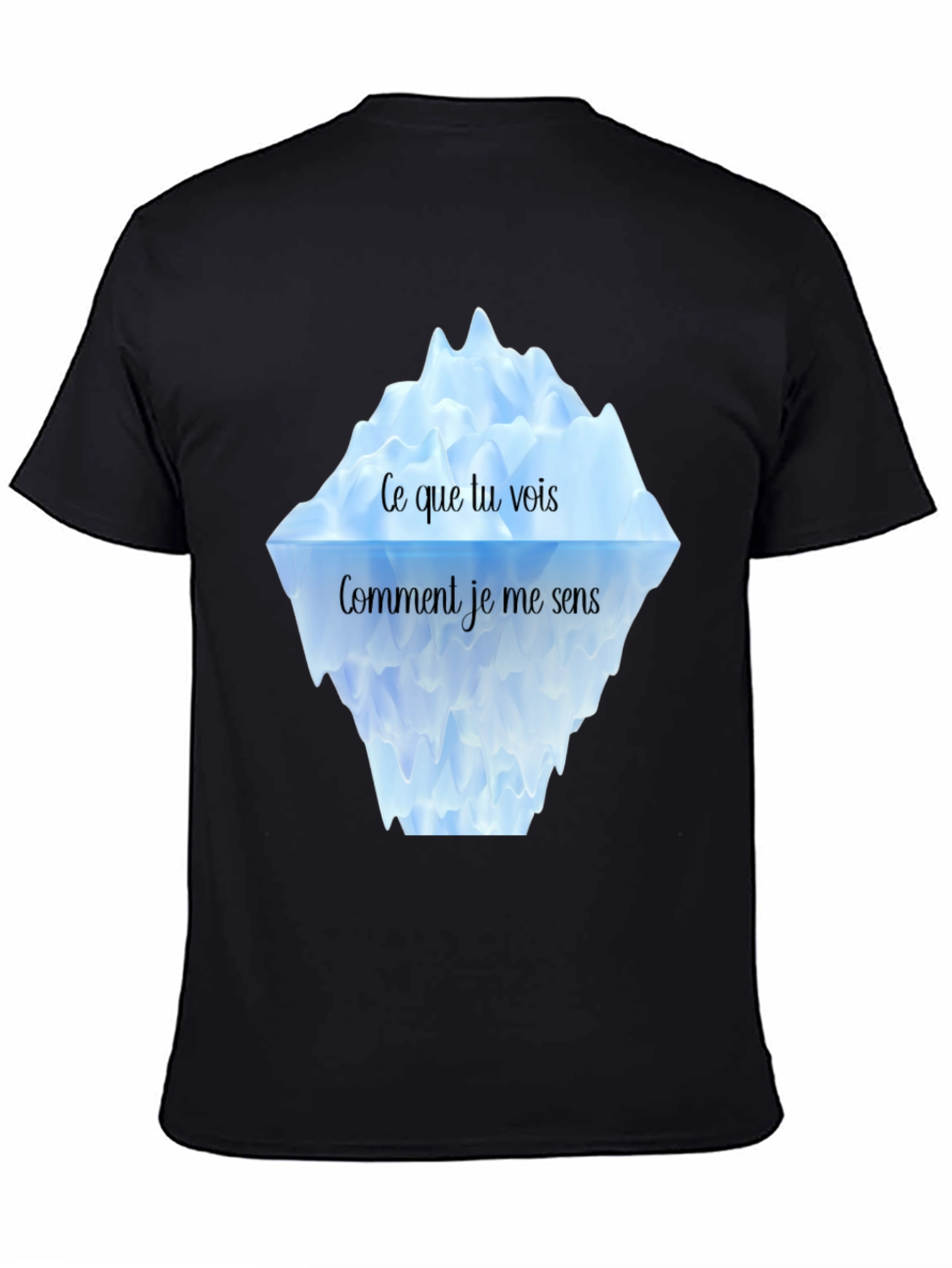 Iceberg Graphic Tee - Ce Que Tu Vois