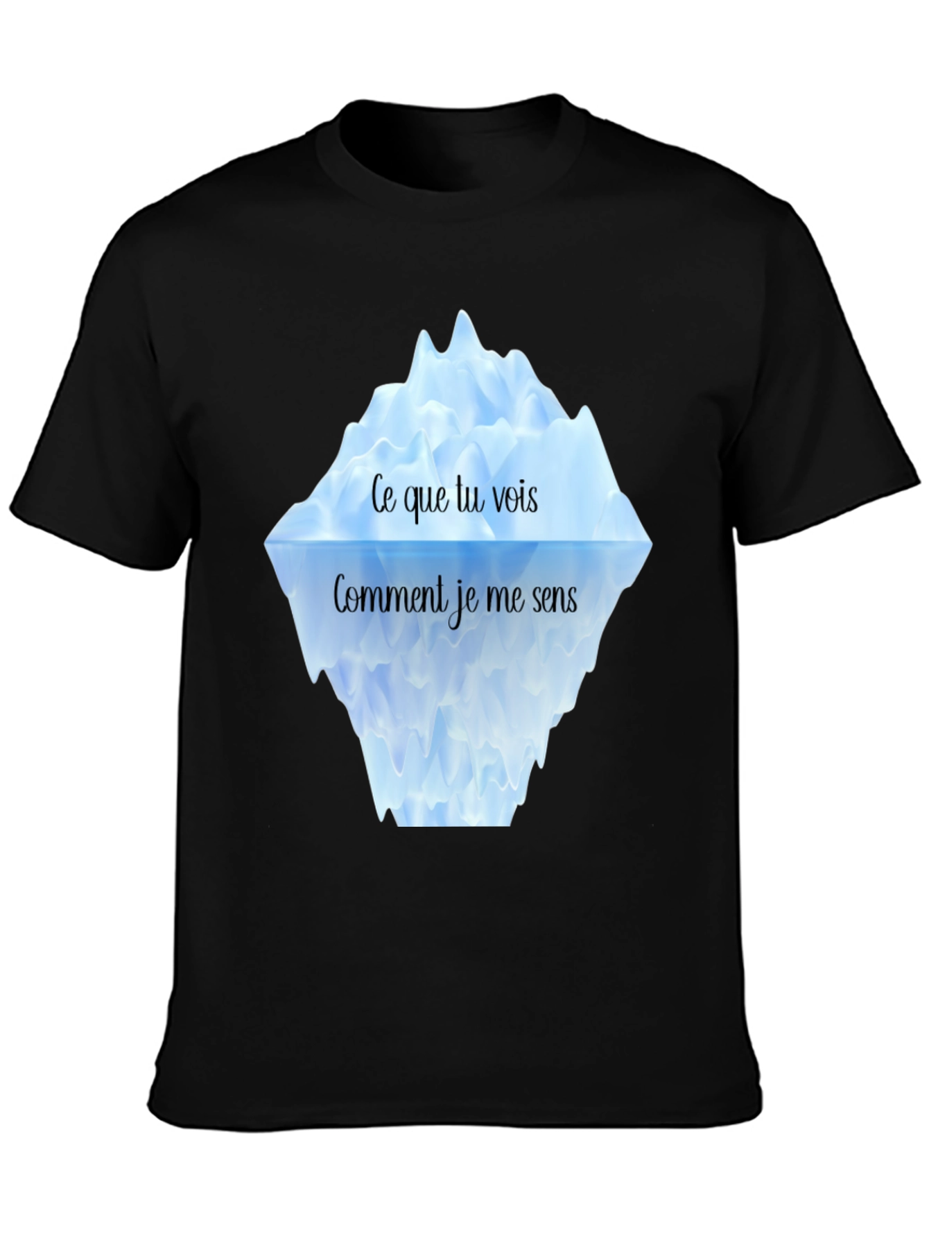 Iceberg Graphic Tee - Ce Que Tu Vois