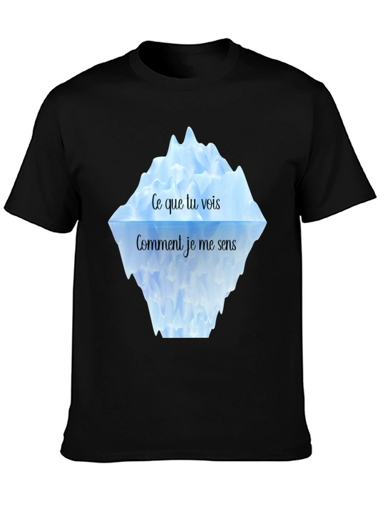Iceberg Graphic Tee - Ce Que Tu Vois