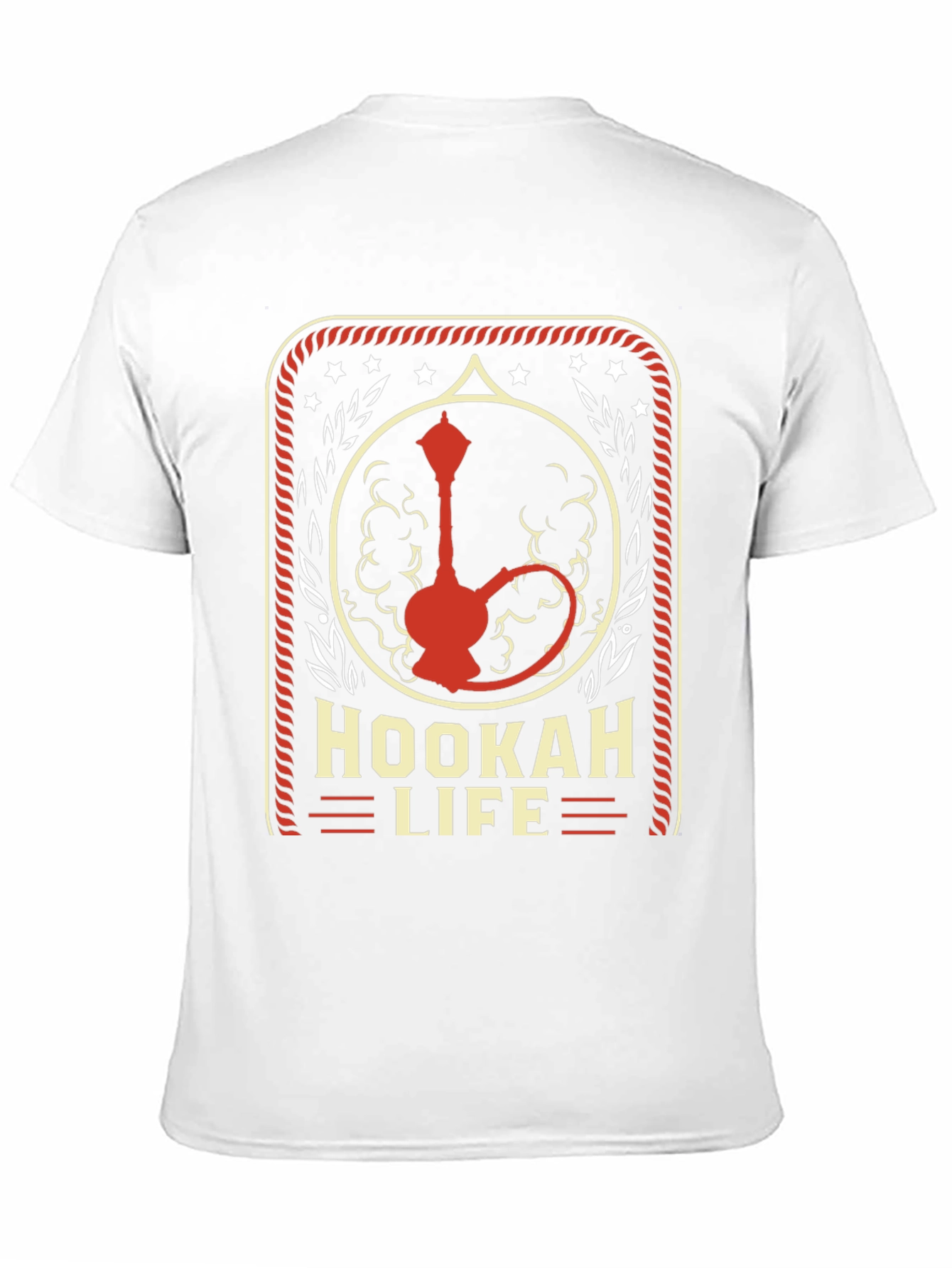 Hookah Life Graphic T-Shirt - Casual Wear