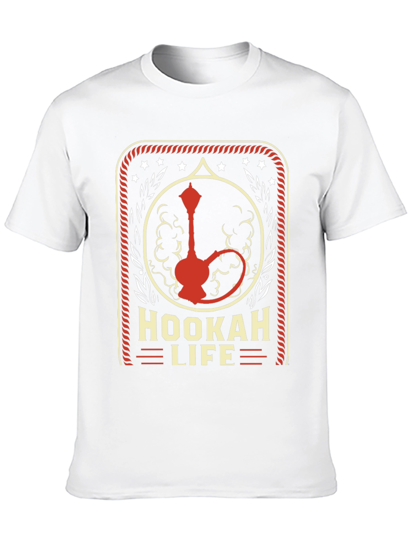 Hookah Life Graphic T-Shirt - Casual Wear