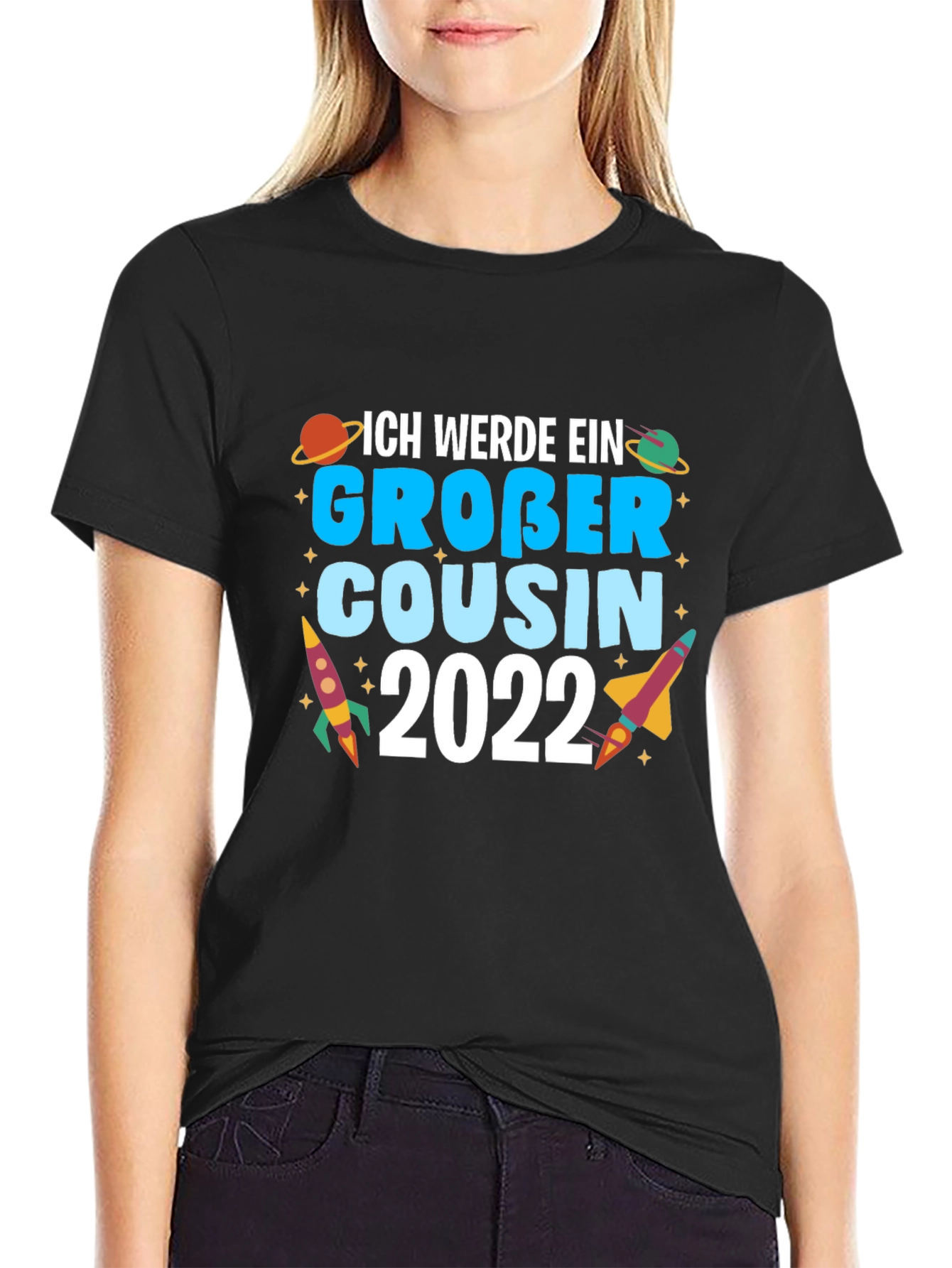 Ich Werde Ein Großer Cousin 2022 T-Shirt