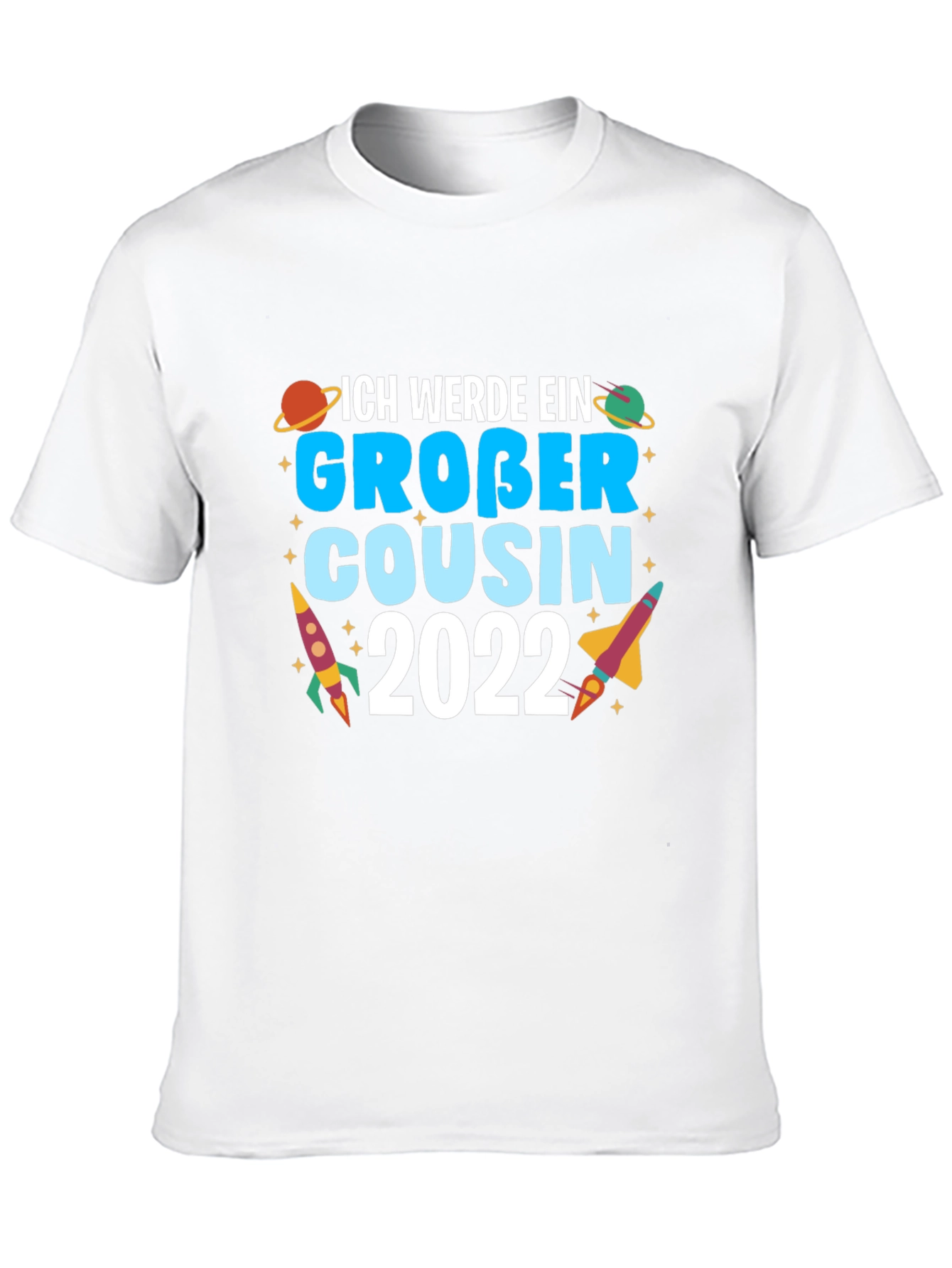 Ich Werde Ein Großer Cousin 2022 T-Shirt