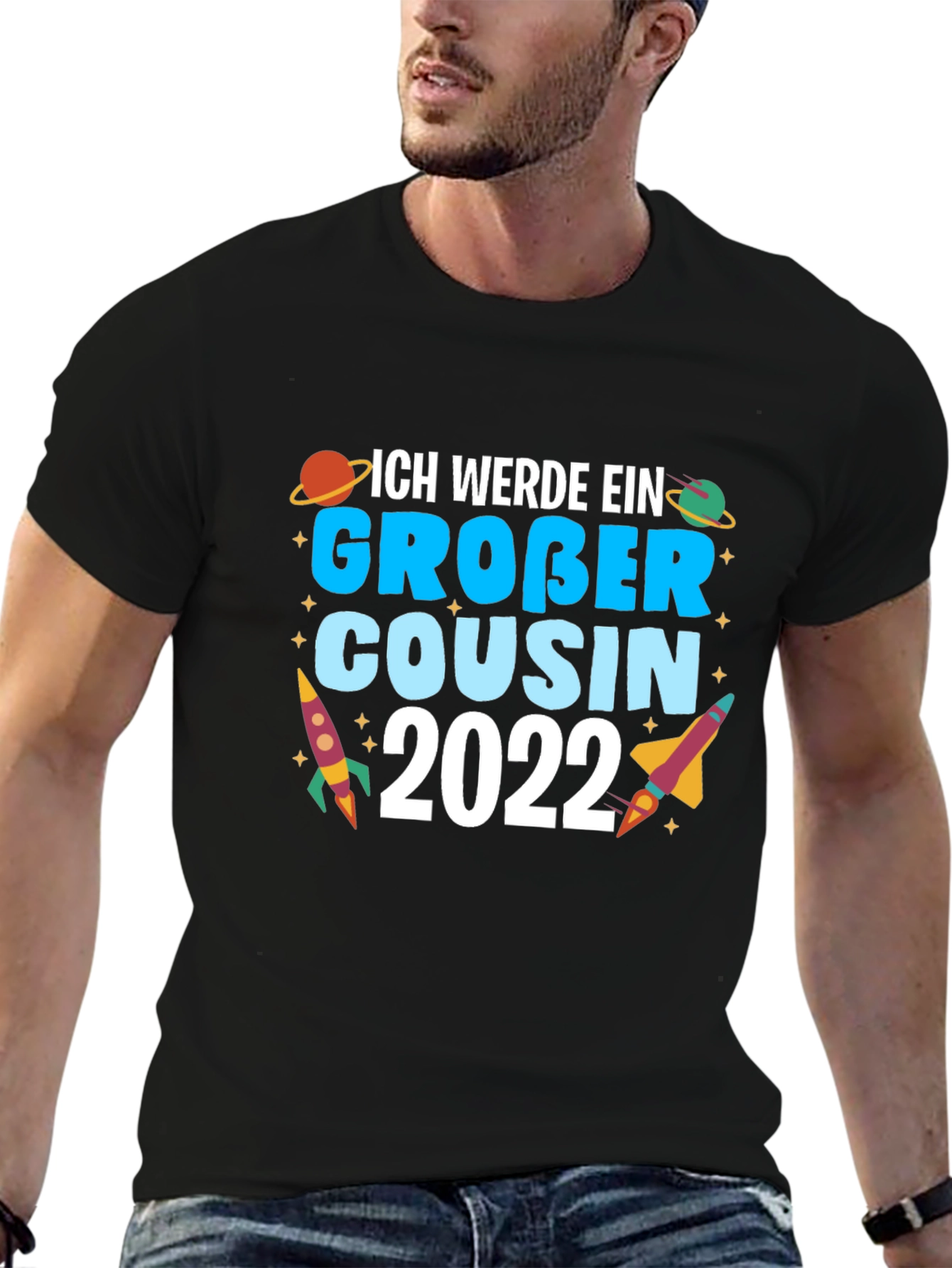 Ich Werde Ein Großer Cousin 2022 T-Shirt