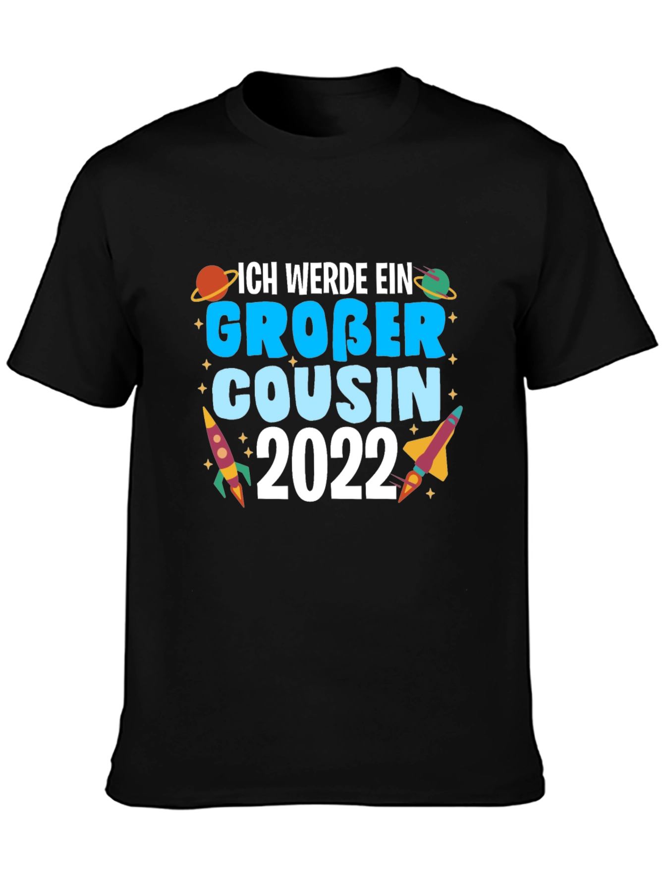 Ich Werde Ein Großer Cousin 2022 T-Shirt