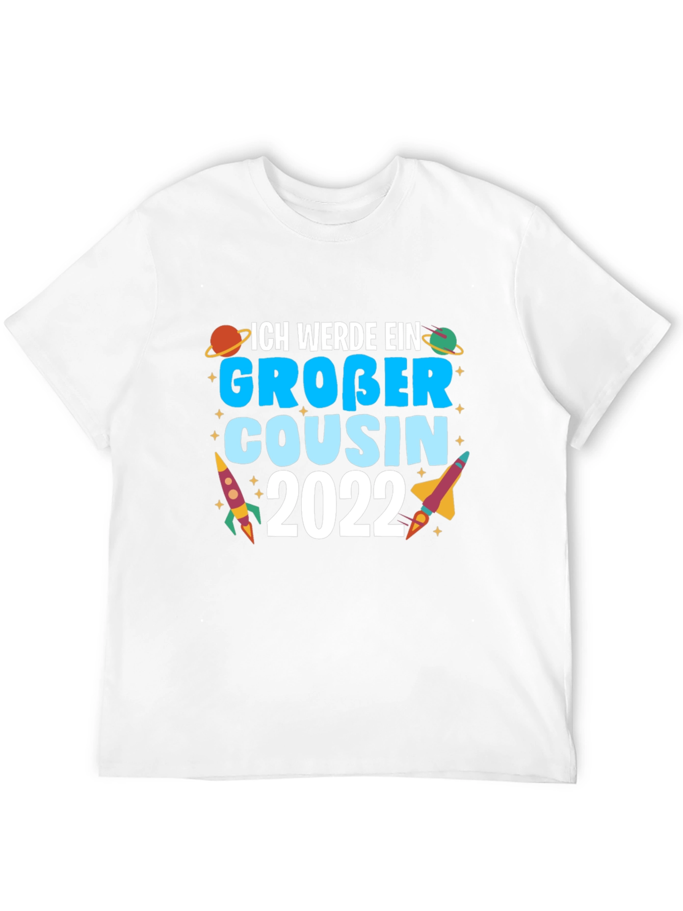 Ich Werde Ein Großer Cousin 2022 T-Shirt
