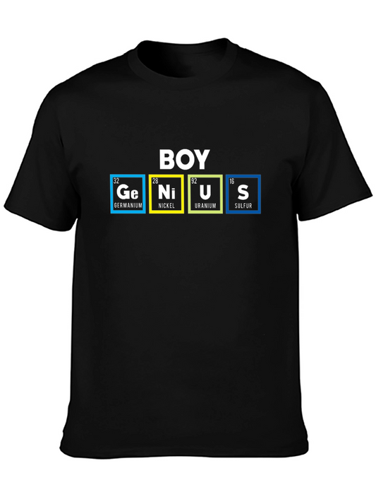 Genius Periodic Table Funny Novelty T-Shirt