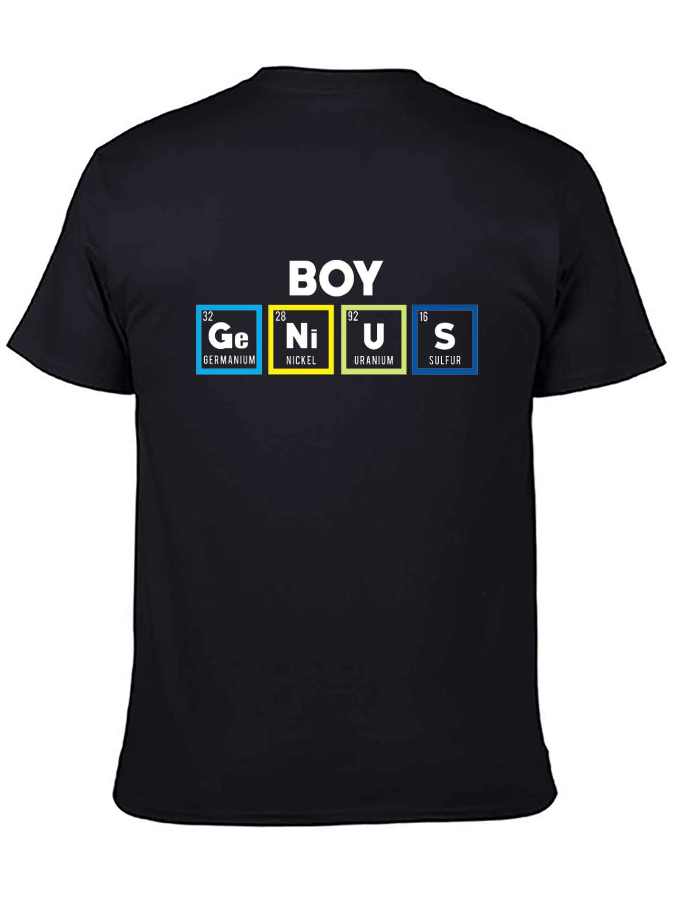 Genius Periodic Table Funny Novelty T-Shirt