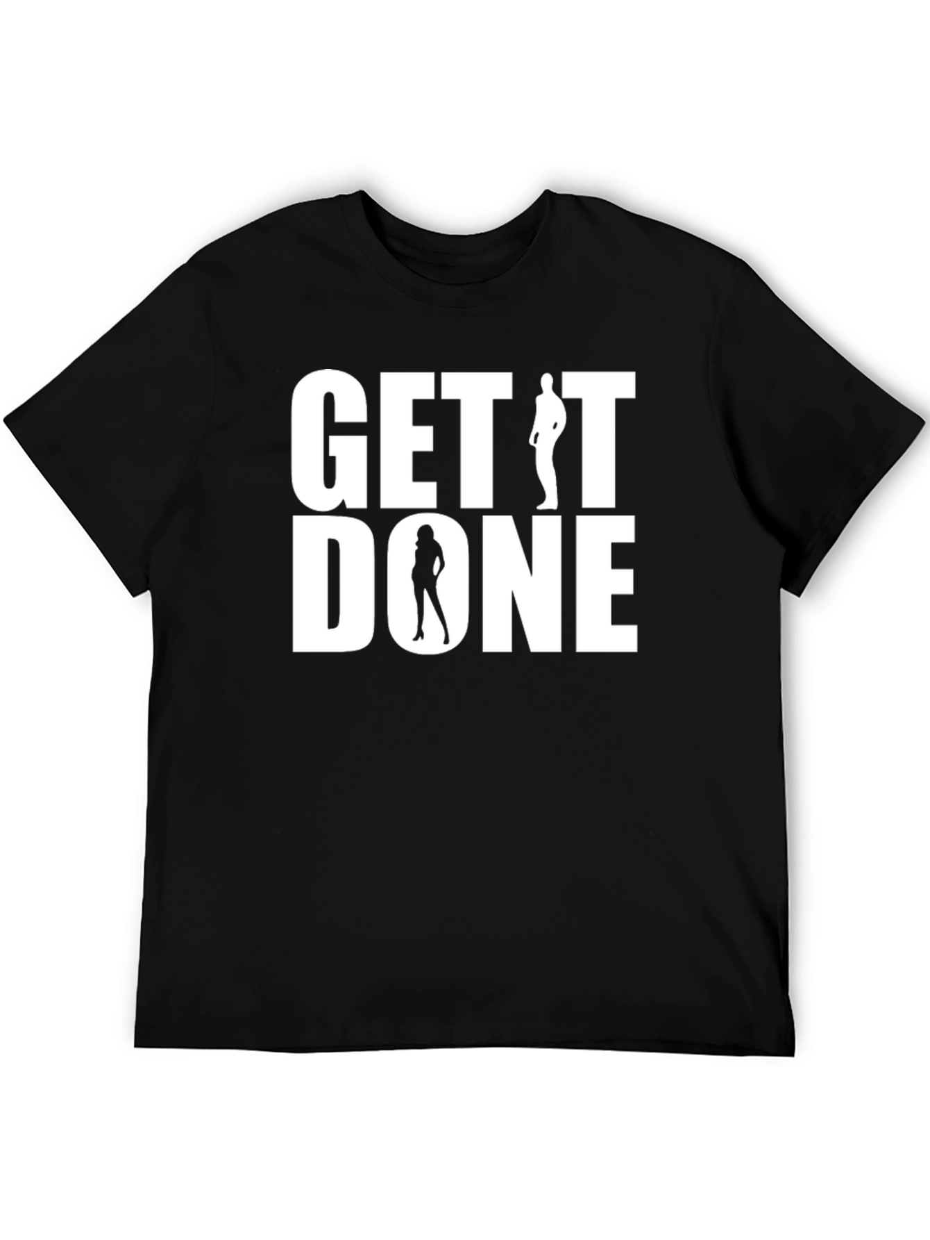 Get It Done Graphic T-Shirt - Black
