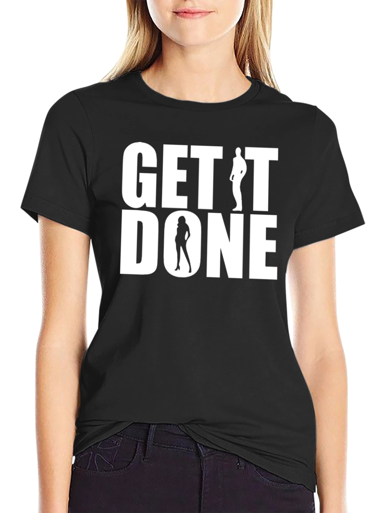 Get It Done Graphic T-Shirt - Black