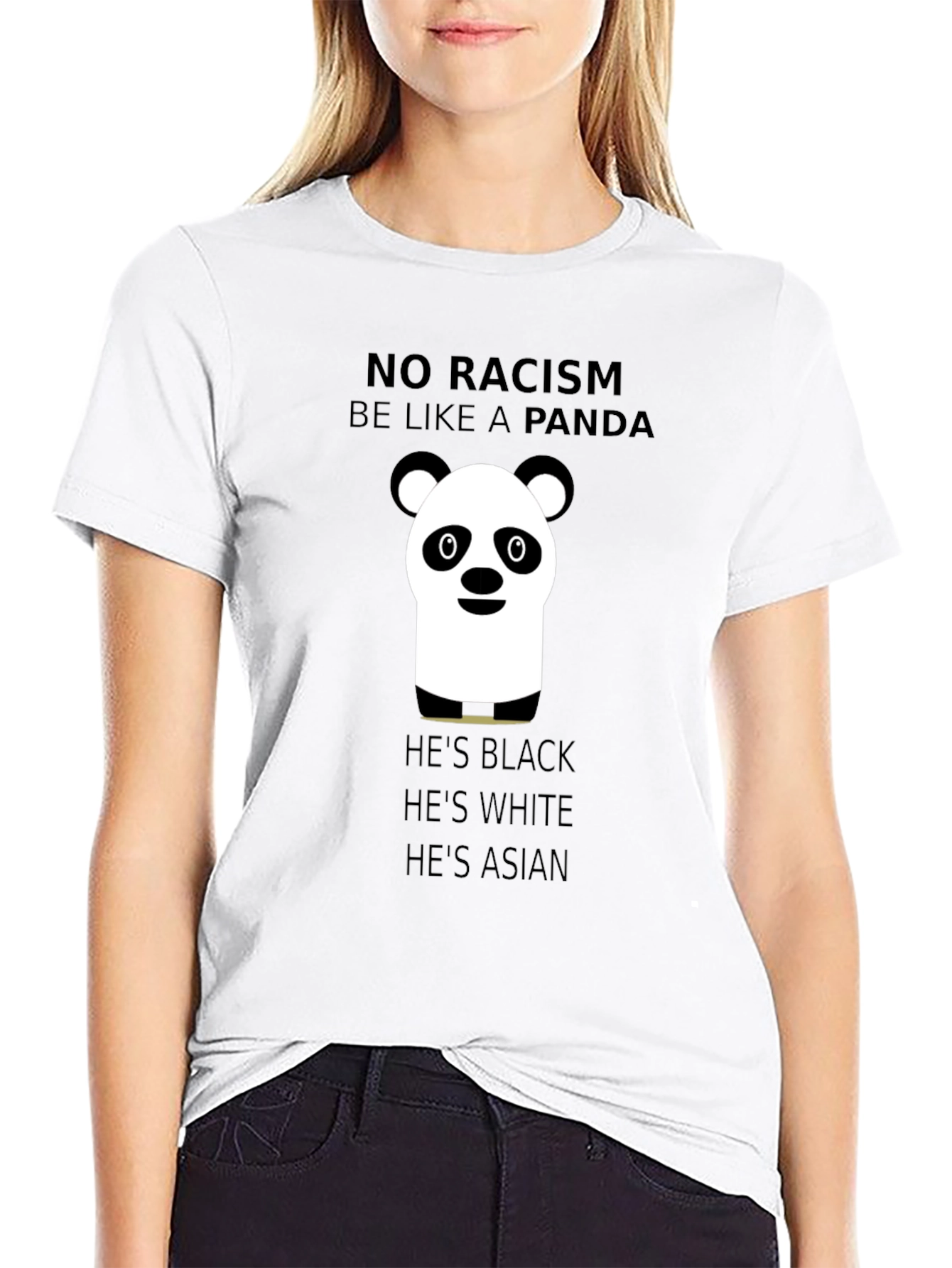 No Racism Be Like A Panda T-Shirt