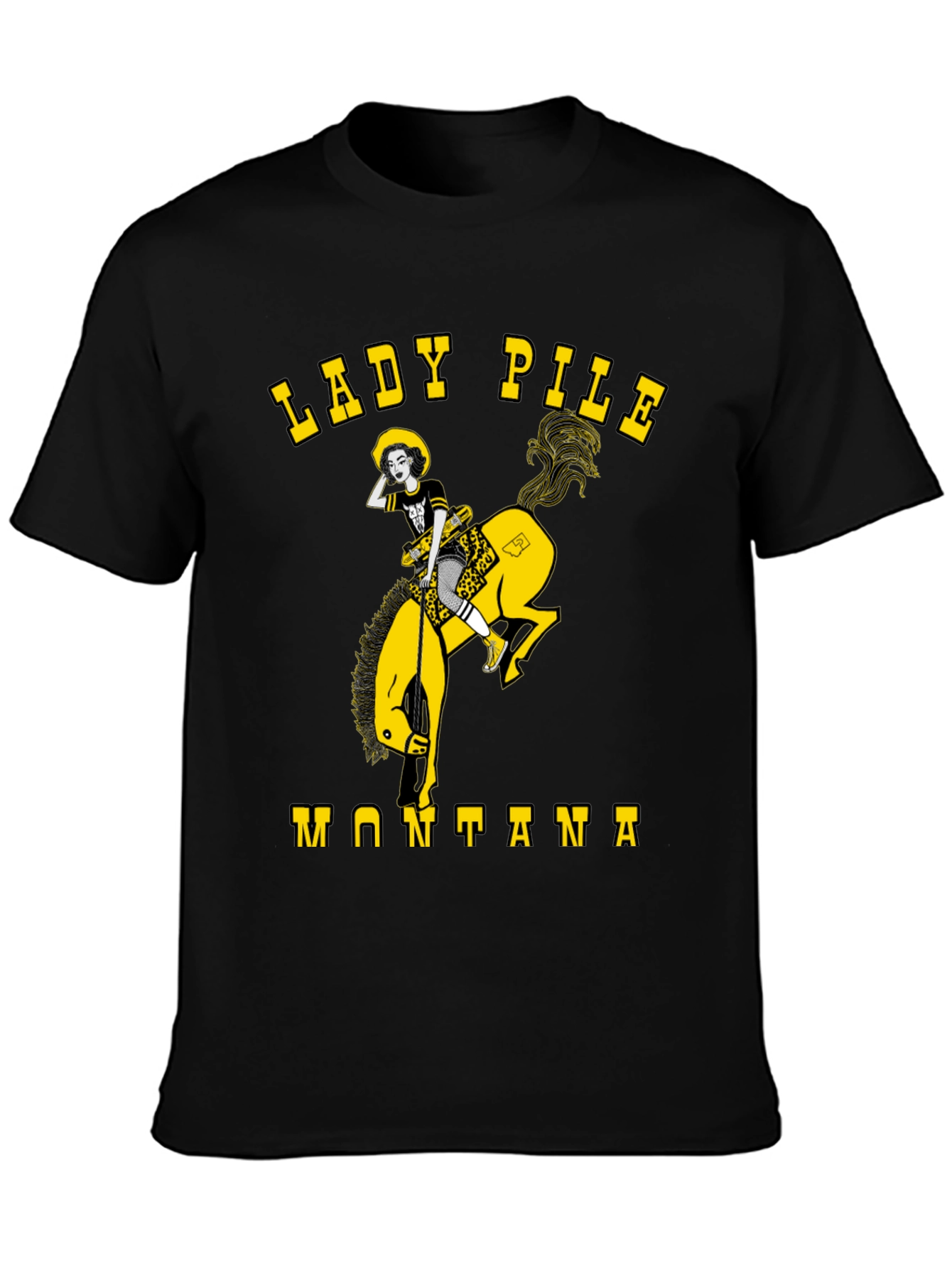 Lady Pile Montana Graphic Tee