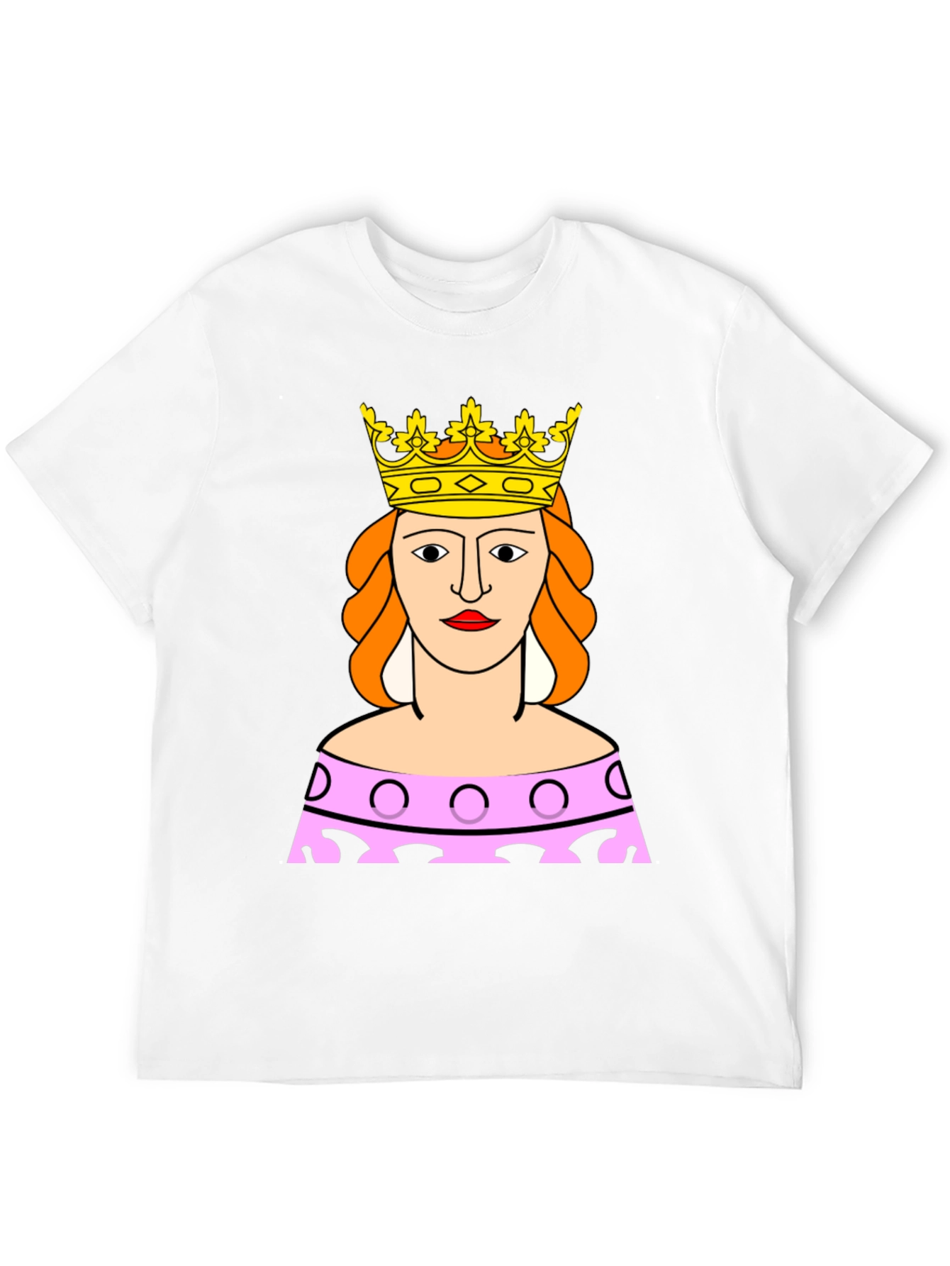 Queen Graphic Tee - Black Casual Shirt