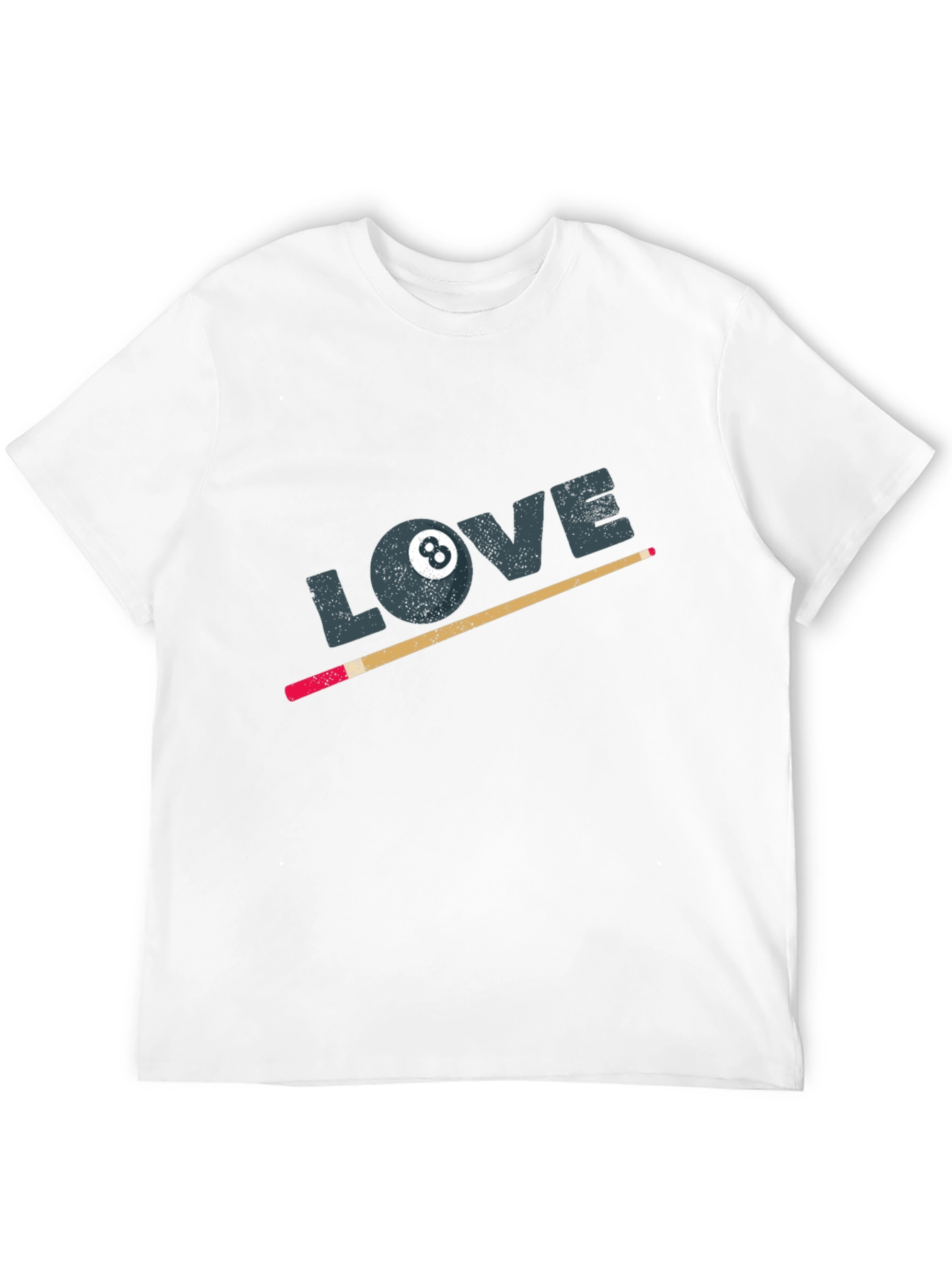 8-Ball LOVE Graphic T-Shirt