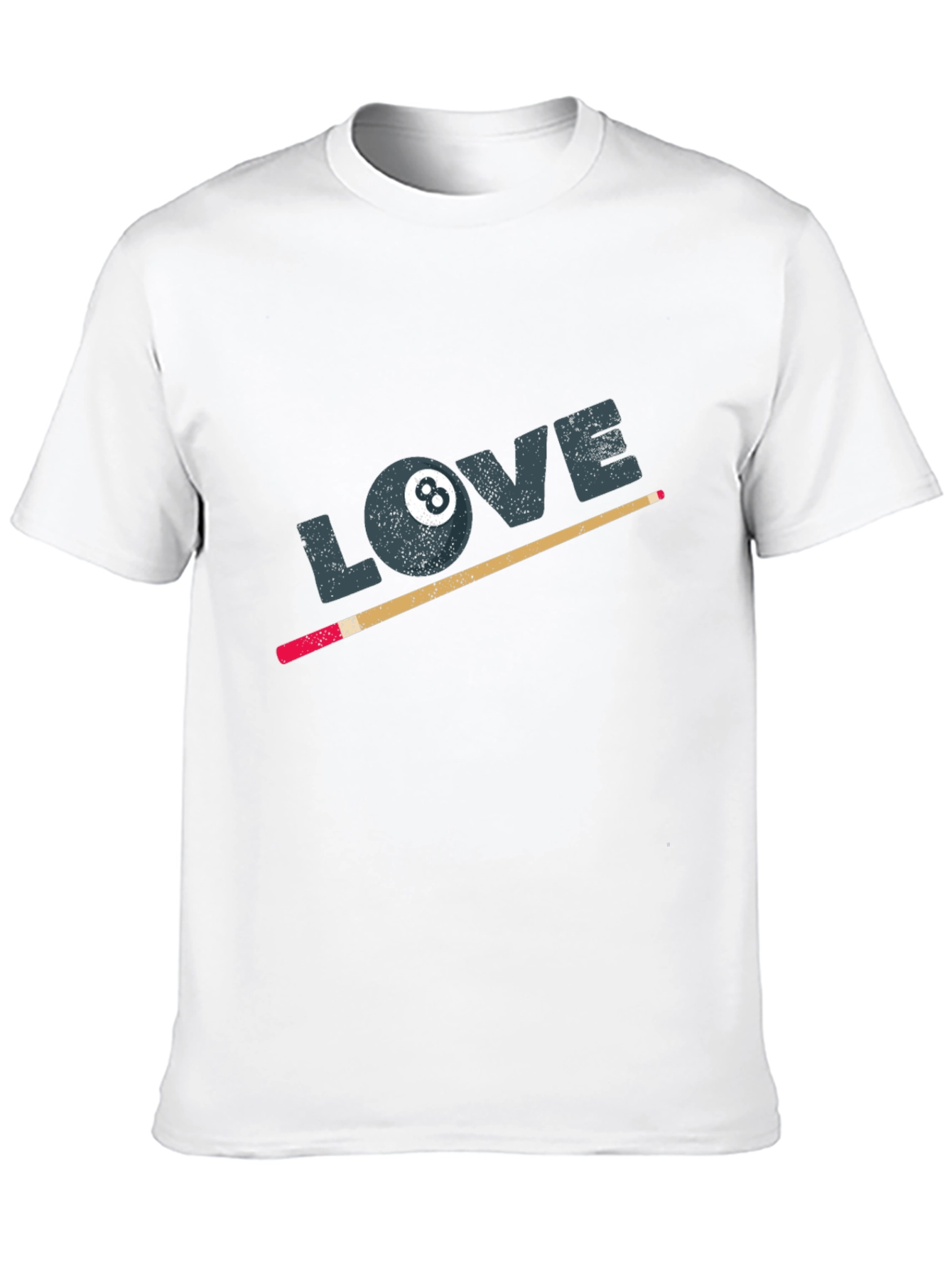 8-Ball LOVE Graphic T-Shirt