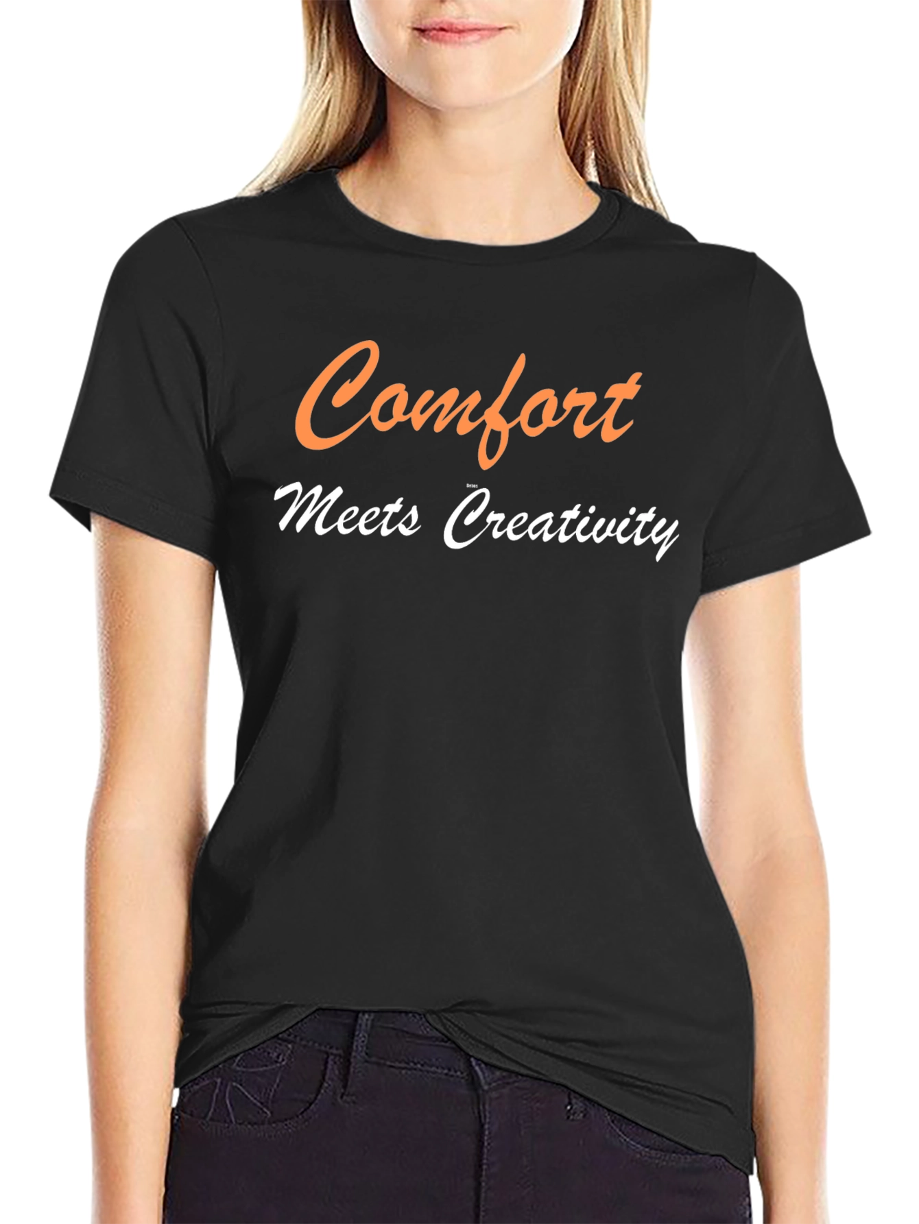 Comfort Meets Creativity Graphic Tee
