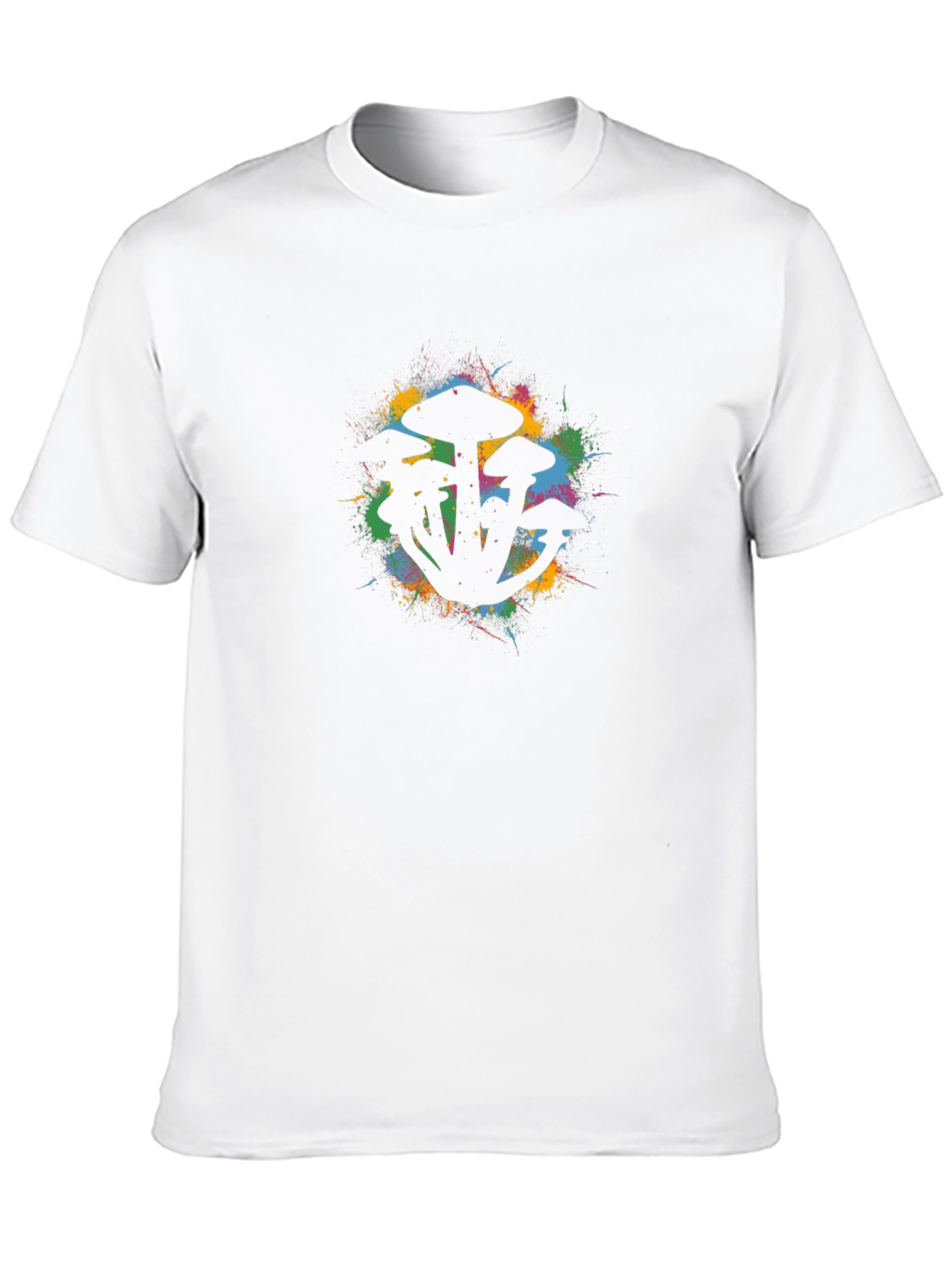 Mushroom Graphic Tee - Black