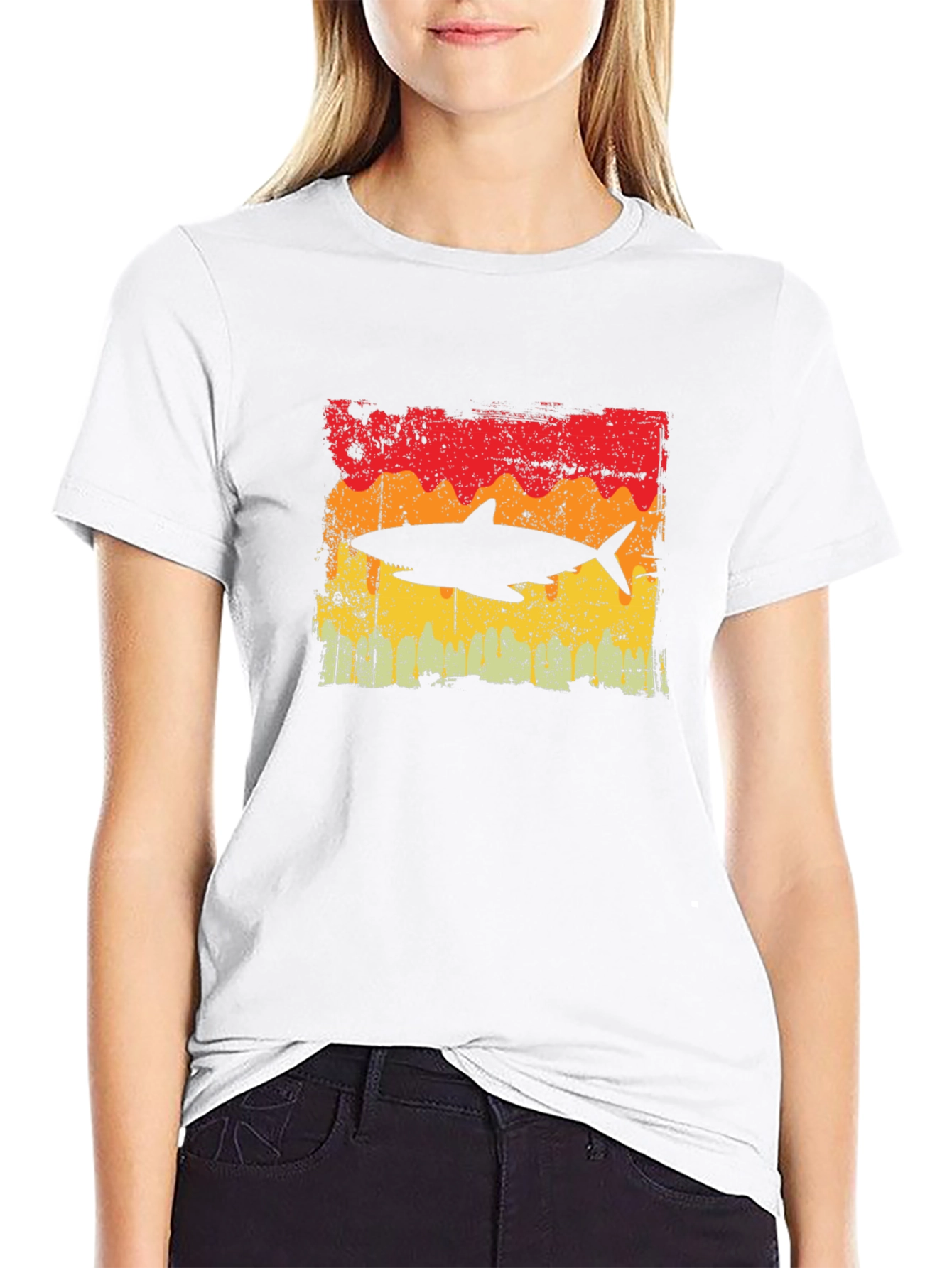 Retro Shark Graphic Tee