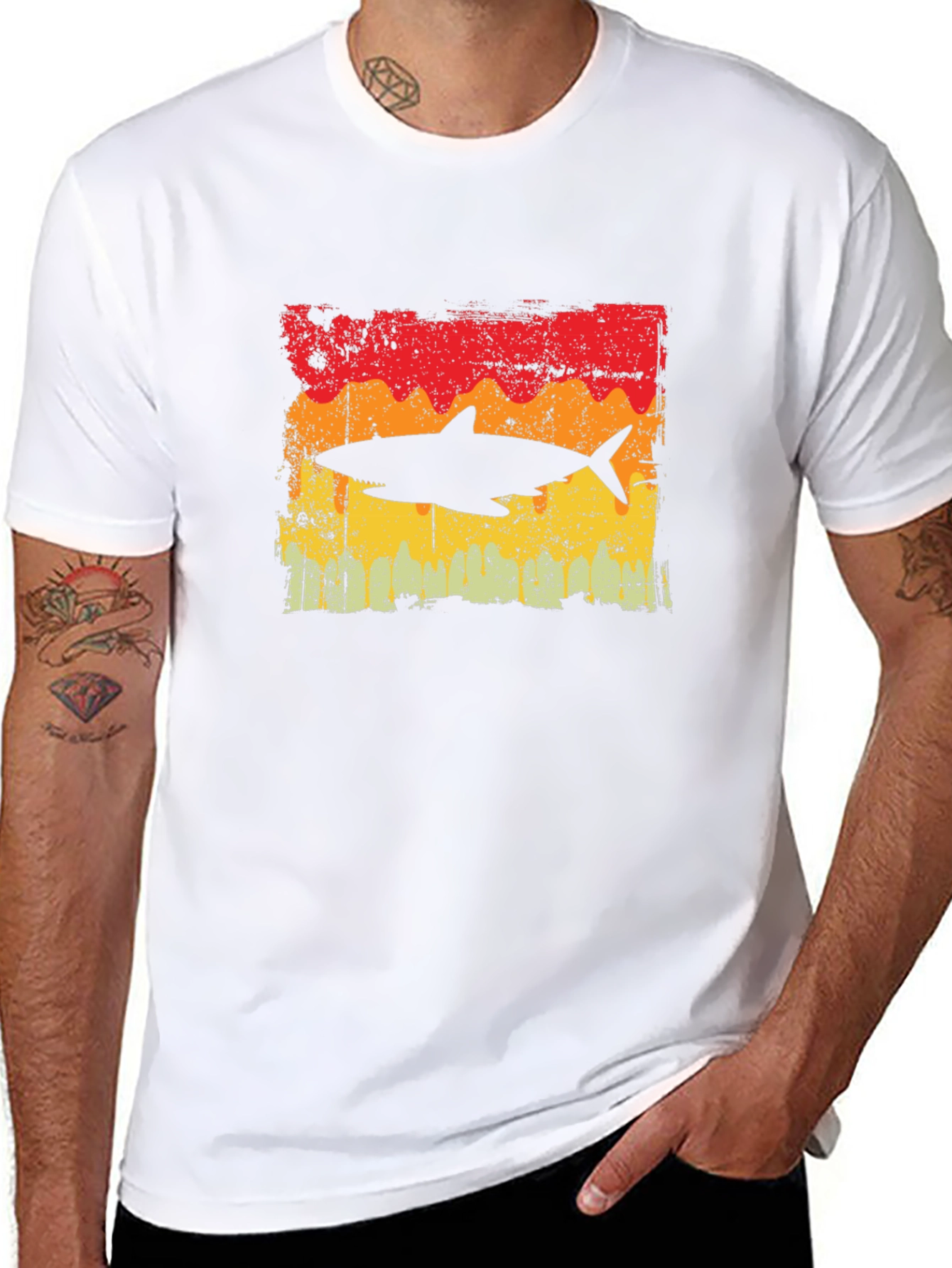 Retro Shark Graphic Tee