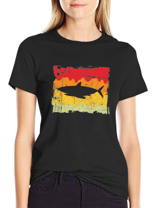 Retro Shark Graphic Tee